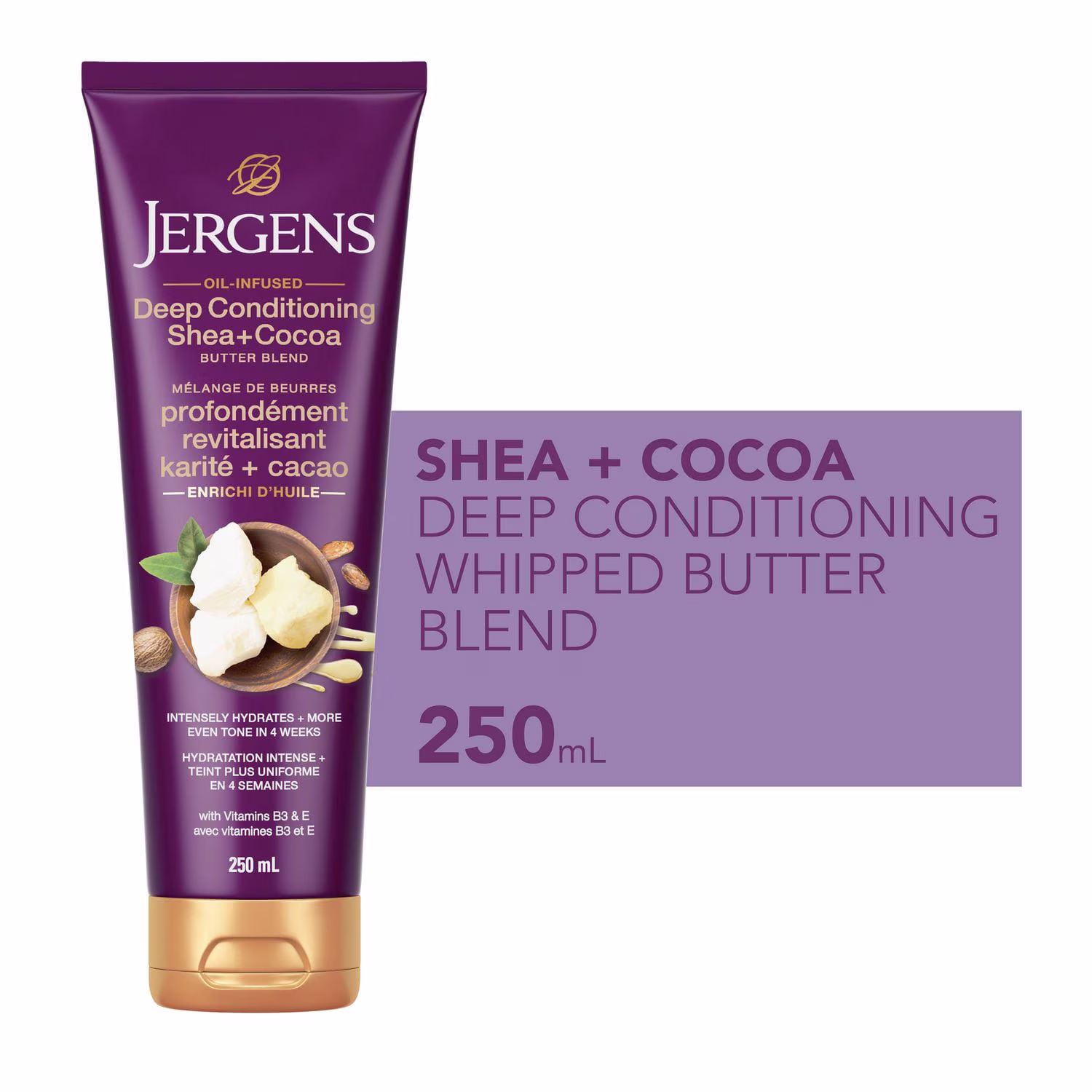Jergens mélange de beurres profondément revitalisant karité + cacao