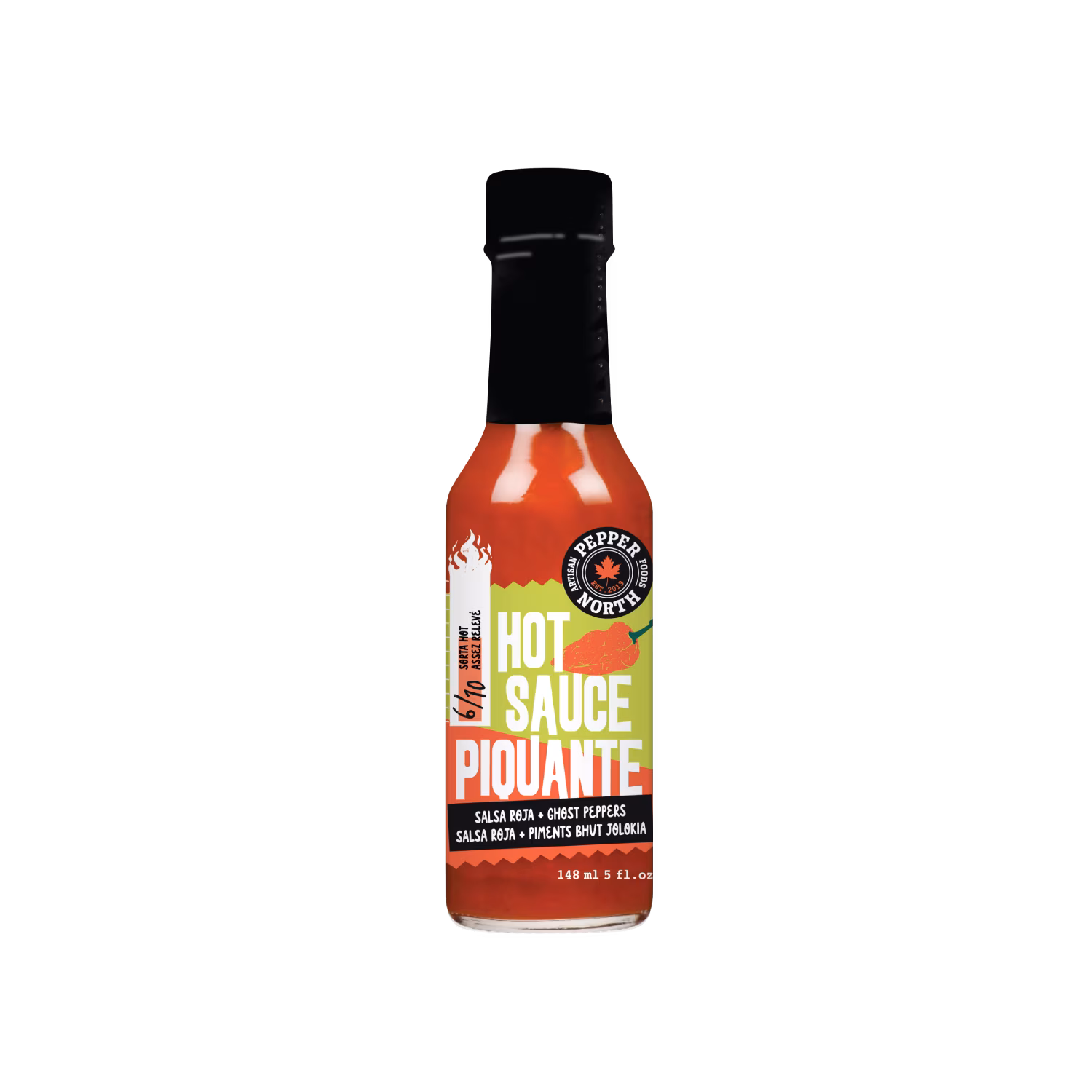 Sauce piquante Salsa Roja et piment fantôme