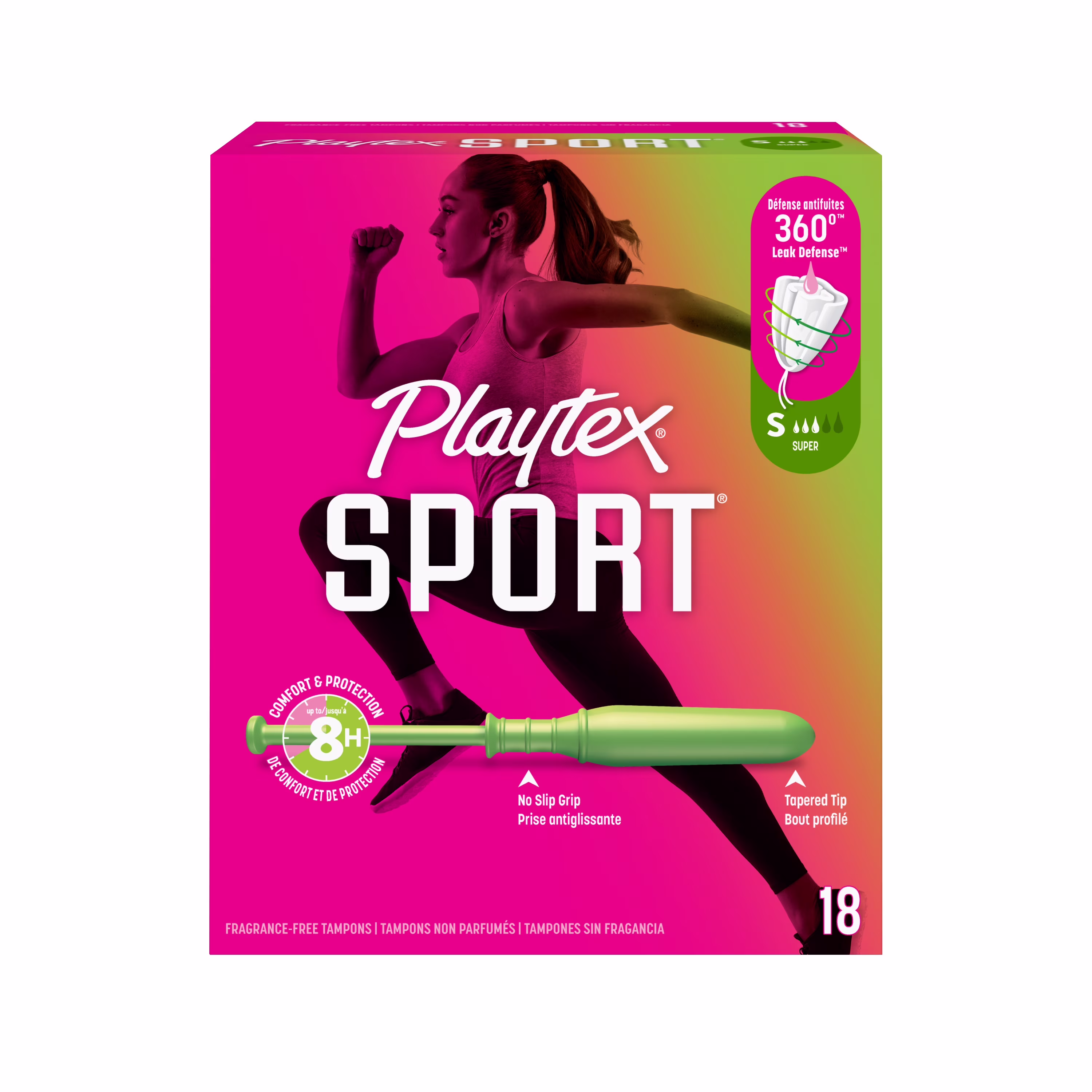 Tampons super non parfumés