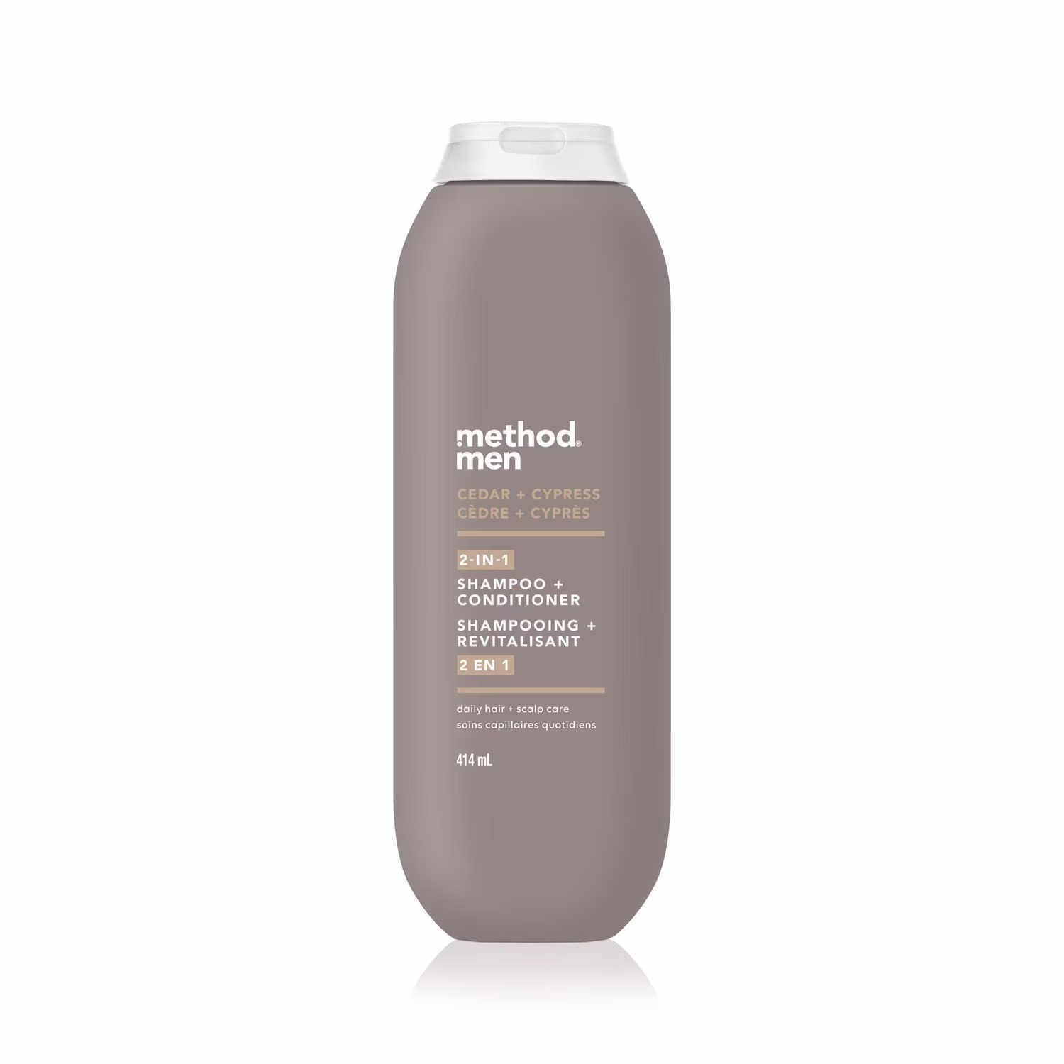 Method shampooing pour hommes cèdre cyprès