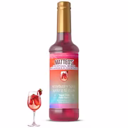 Matteo's sirop aromatisant sans sucre pour café. fraise spritz. délicieux sirop de café. 0 calories. 0 sucre. compatible keto (. bouteille unique)