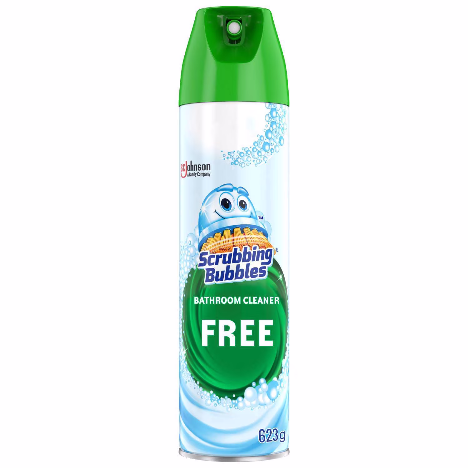 Scrubbing bubbles pur nettoyant pour salle de bain. attaque les résidus de savon dans les baignoires. sur les murs de douche et bien plus.