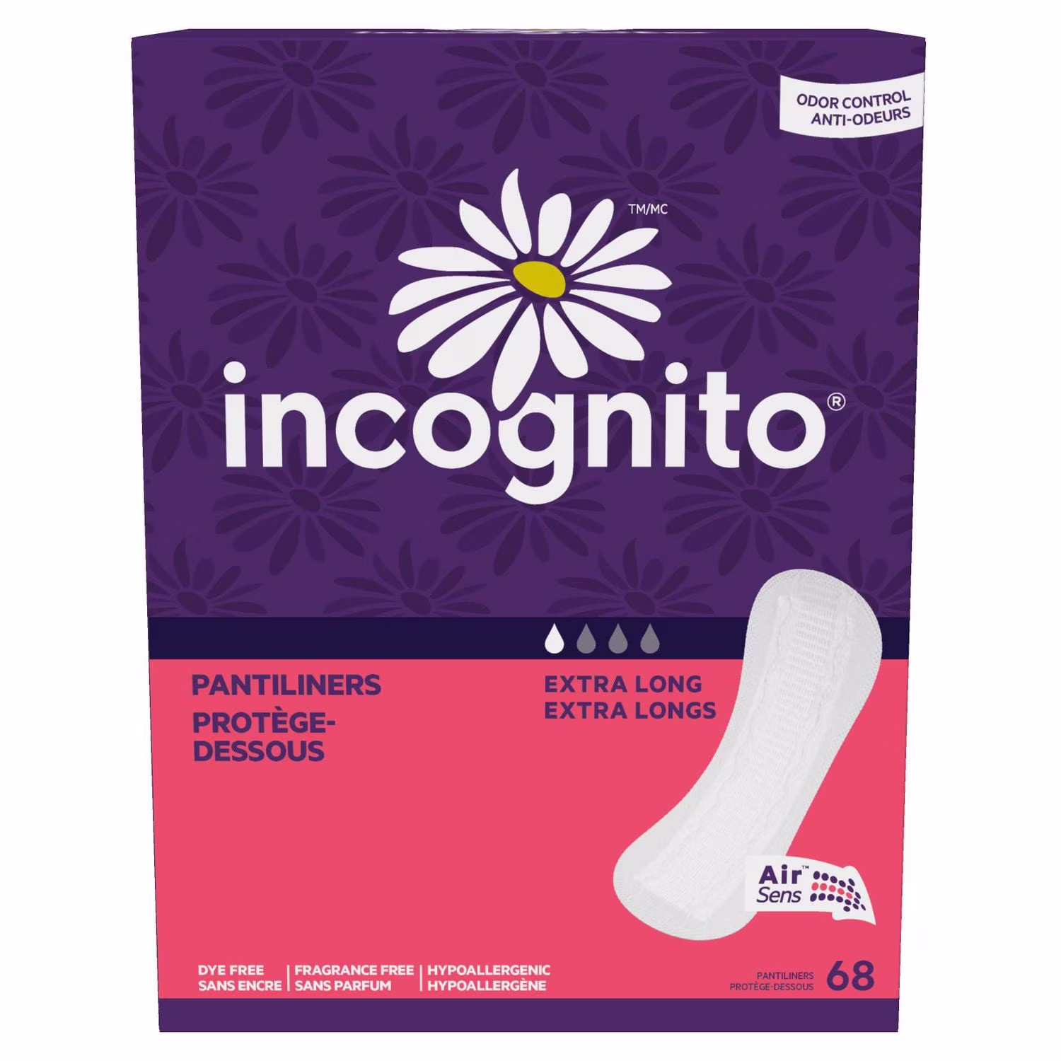 Incognito protège-dessous