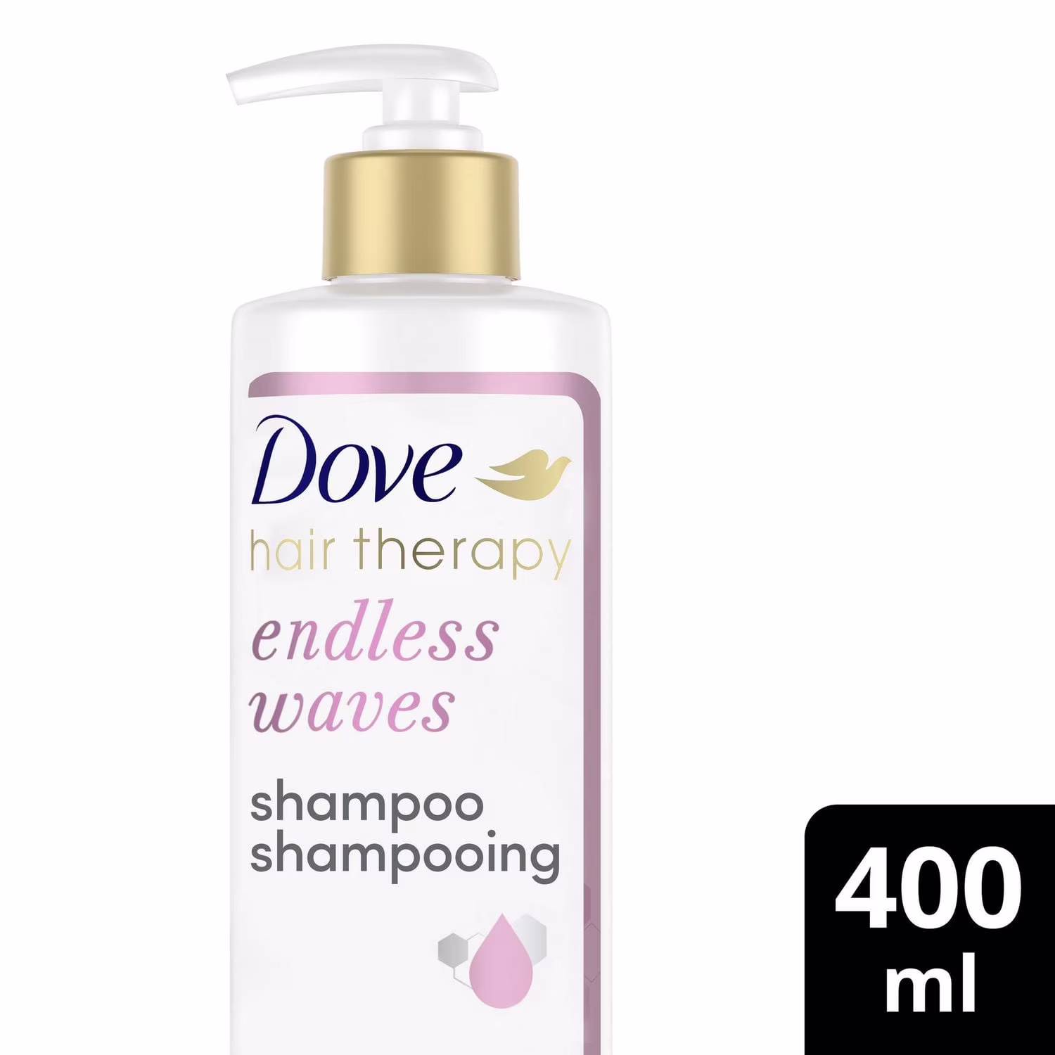Dove thérapie capillaire vagues infinies shampooing