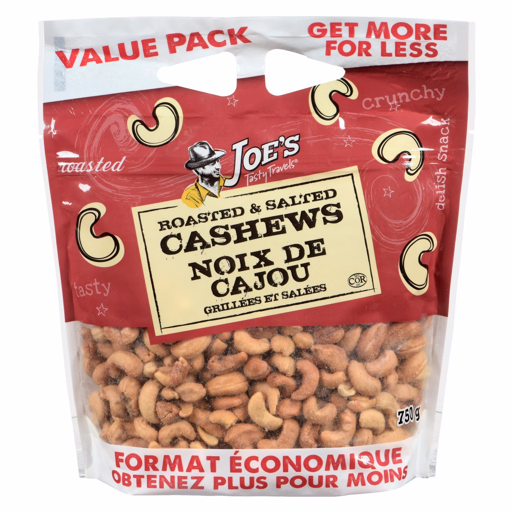 Noix de cajou rôties au sel joe's tasty travels