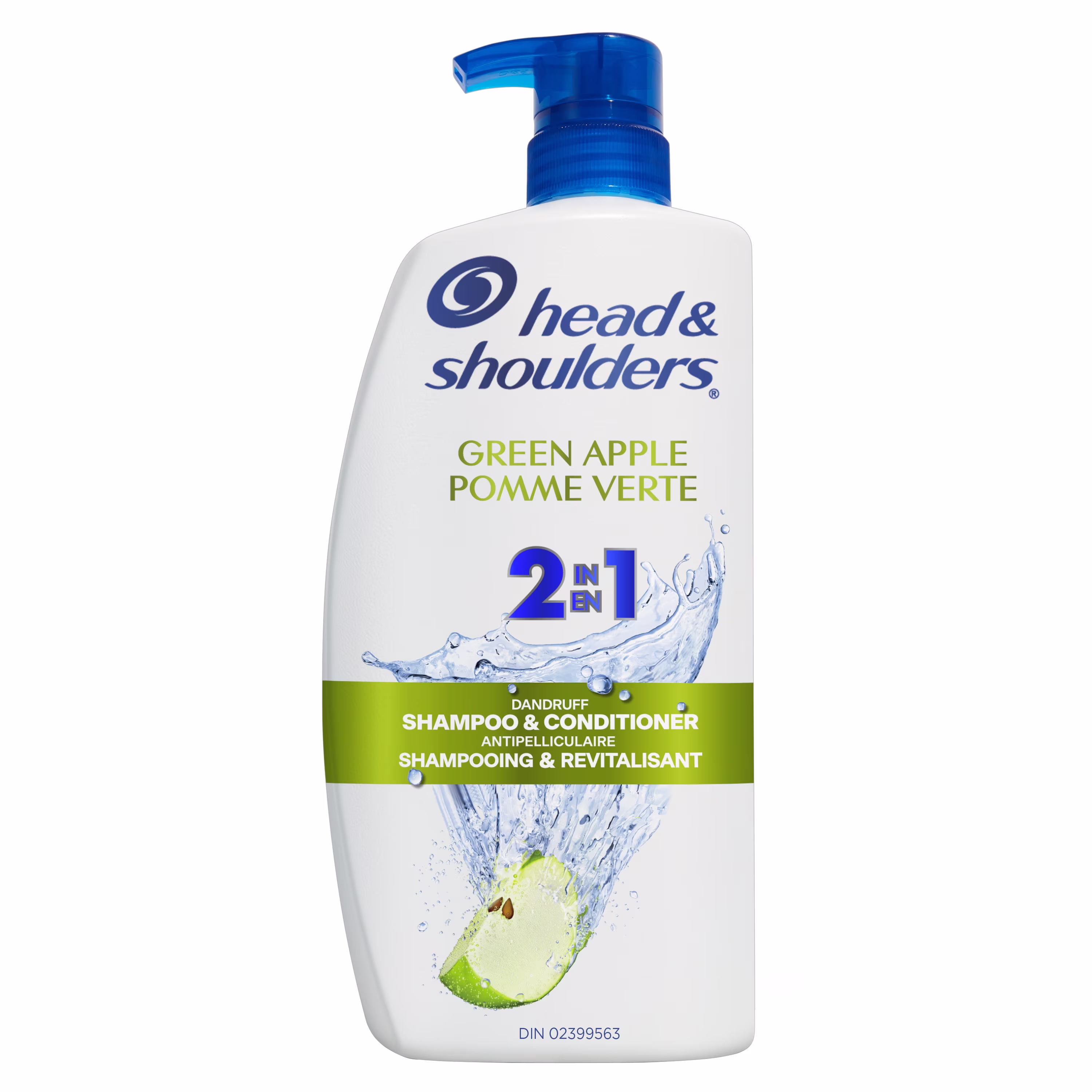 Head & shoulders pomme verte 2-en-1 shampooing + revitalisant
