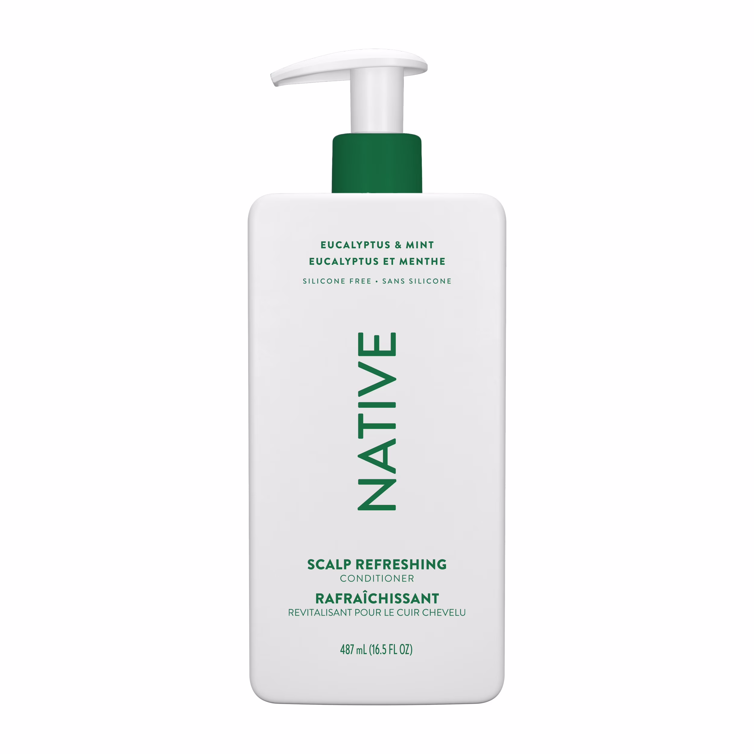 Native soins capillaires  revitalisant rafraîchissant pour le cuir chevelu eucalyptus et menthe