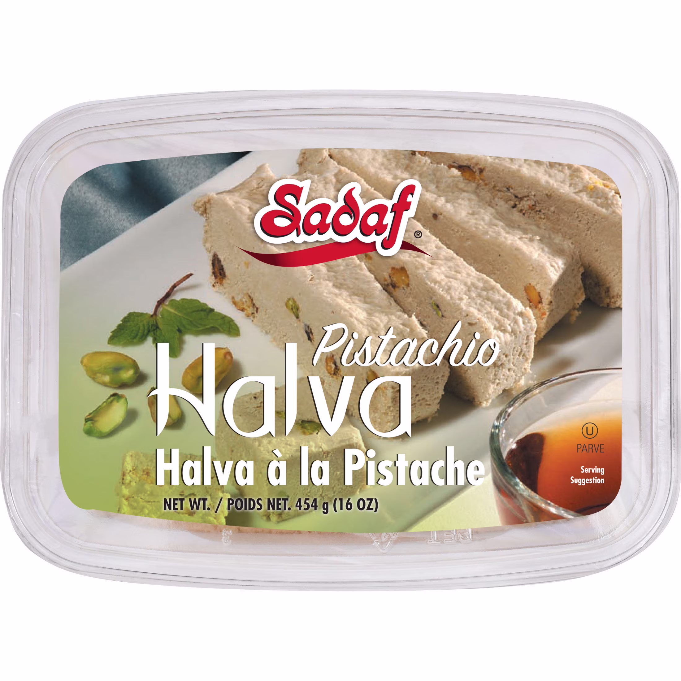 Halva sadaf à la pistache.