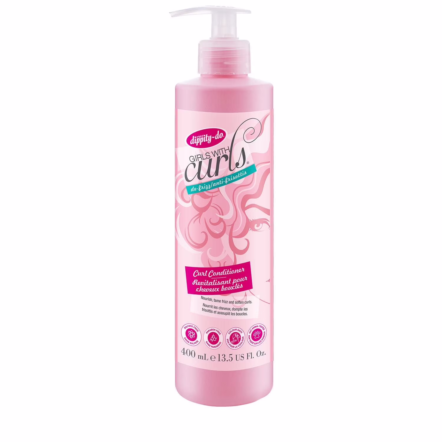 Revitalisant pour cheveux bouclés  nourrit. dompte et assouplit les cheveux secs. frisottés et bouclés  sans danger pour la couleur & sans parabènes avec des ingrédients naturels