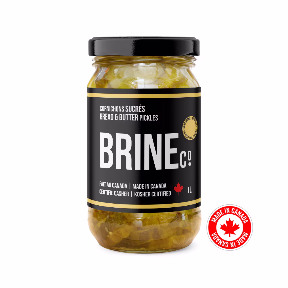 Brine cornichons sucrés bocal