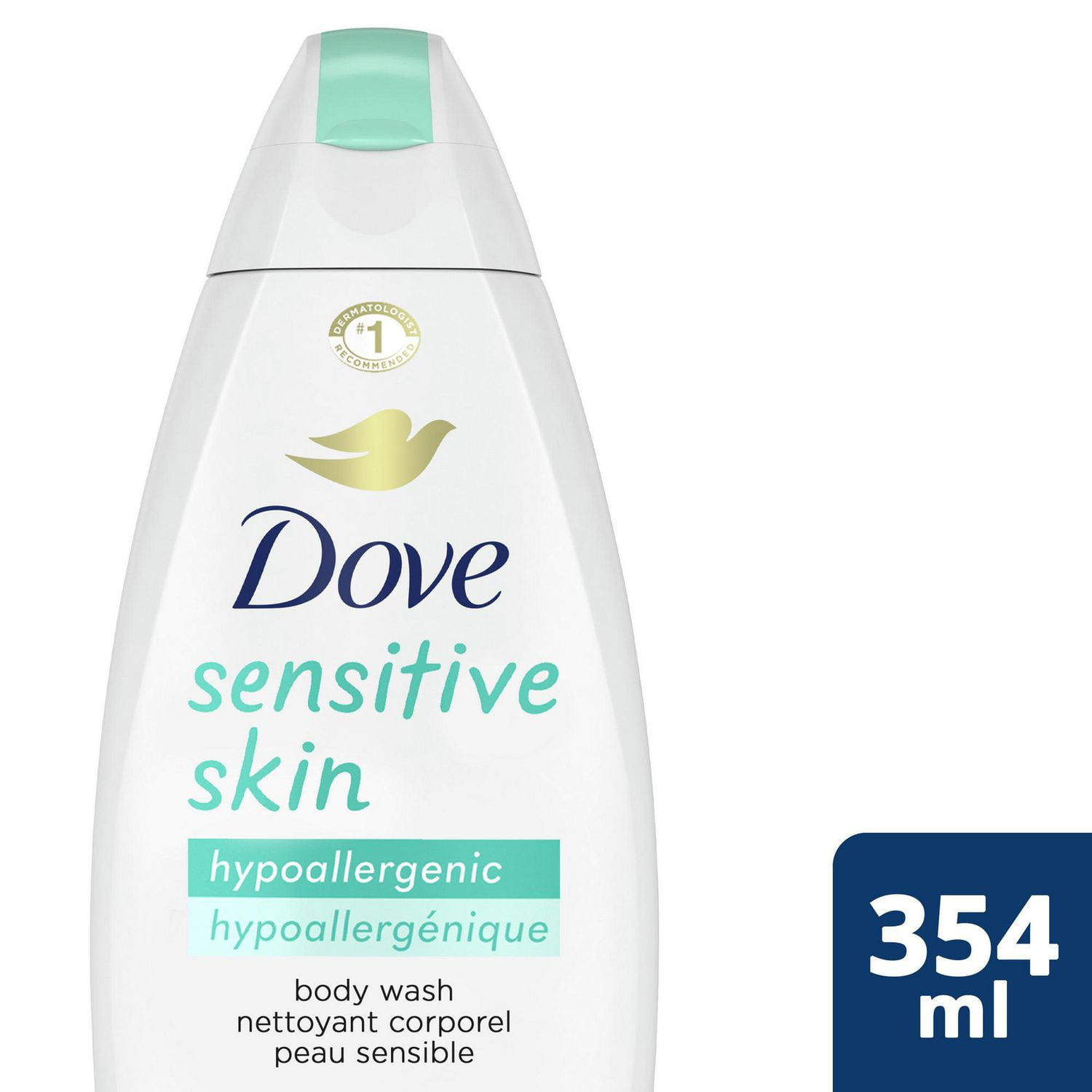 Dove nettoyant corporel pour peau sensible