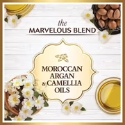 Shampoing illuminant à l'extrait d'huiles d'argan marocain et de camélia