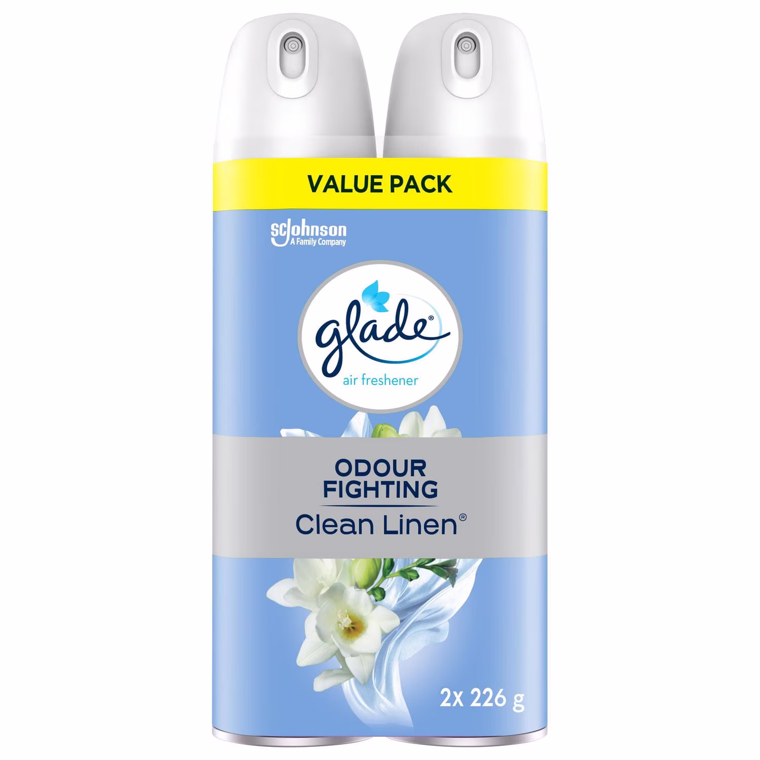 Glade vaporisateur d'ambiance anti-odeurs. linge frais. . 2pk