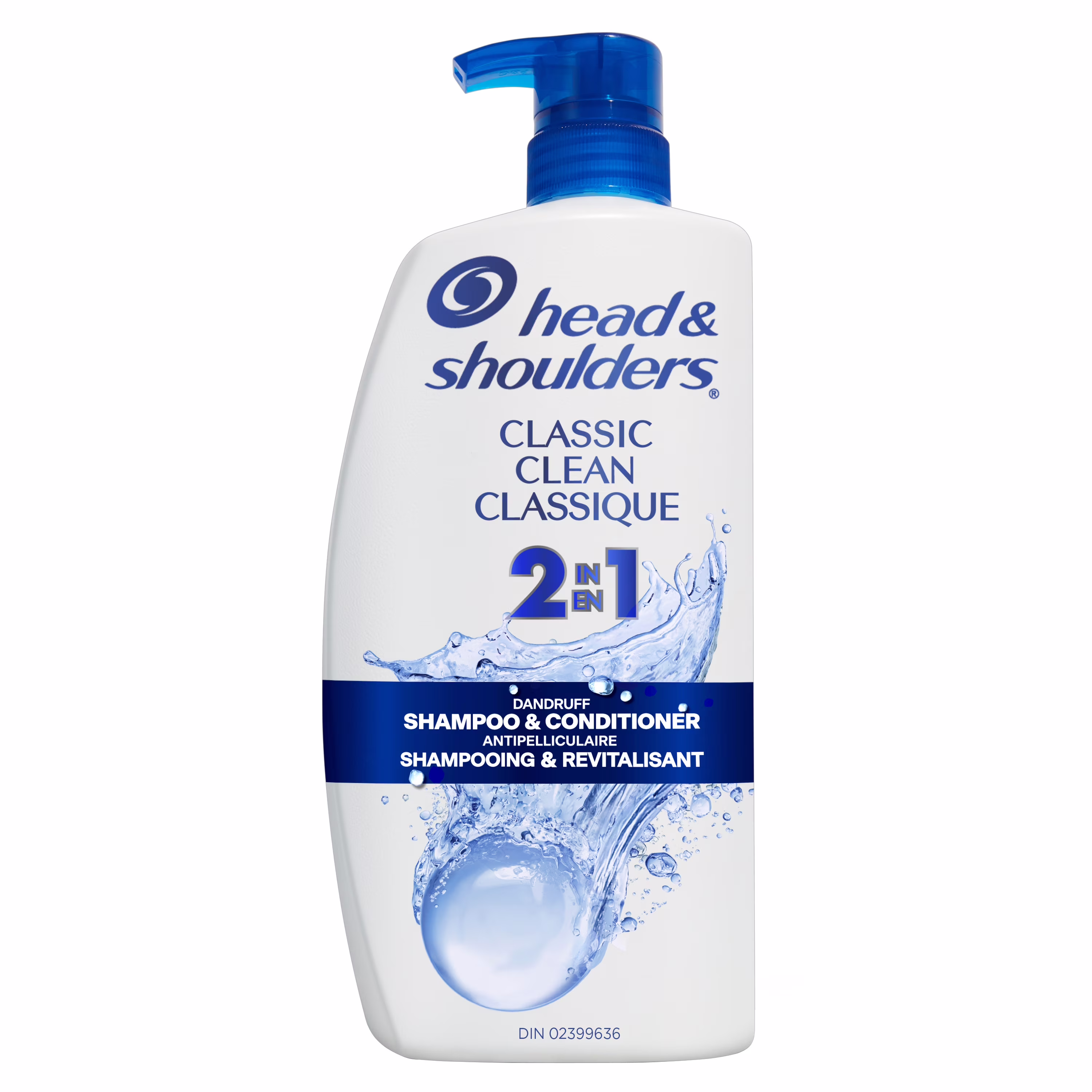 Head & shoulders classique 2 en 1 shampooing + revitalisant
