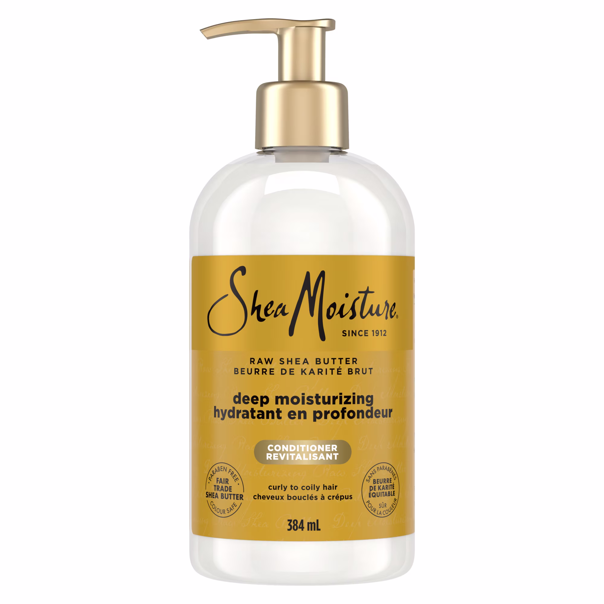 Sheamoisture revitalisant hydratant en profondeur beurre de karité brut pour cheveux secs.
