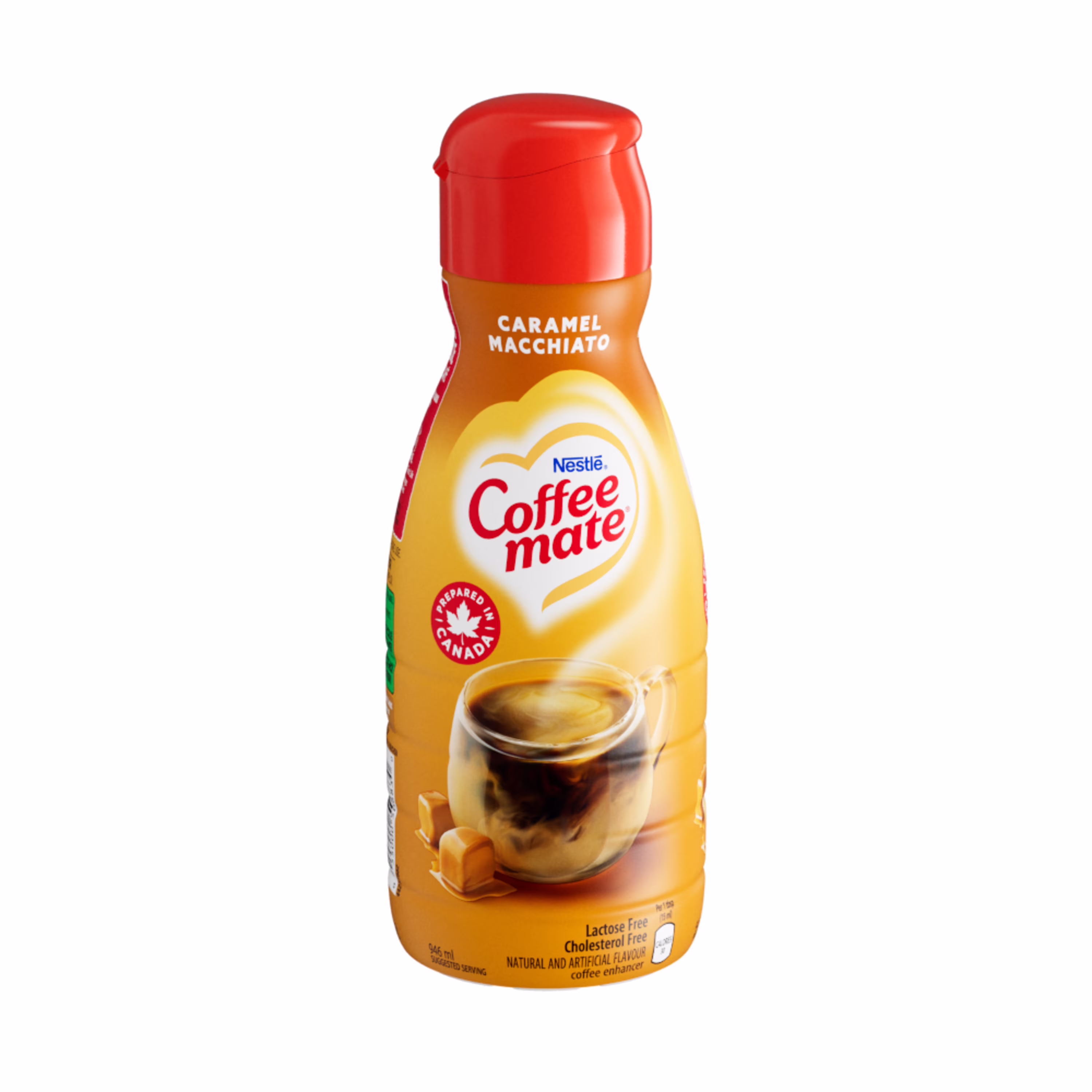 Rehausseur de café à saveur de macchiato caramel
