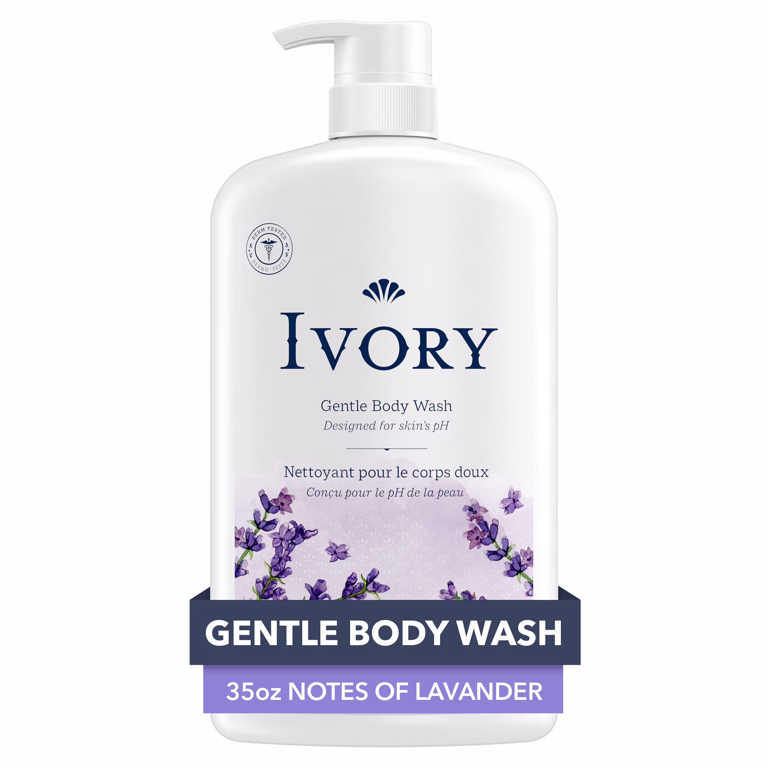 Nettoyant pour le corps au parfum de lavande