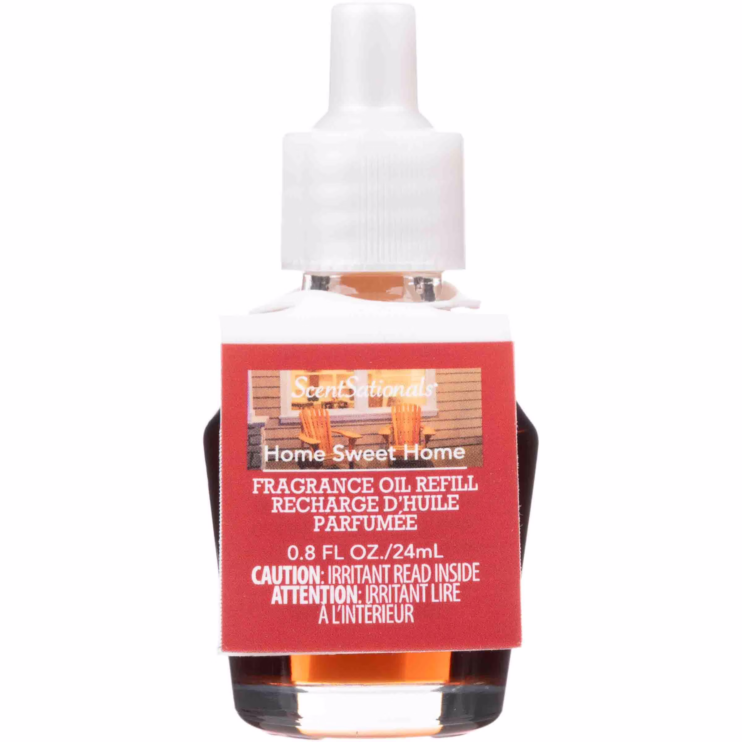 Scentsationals d'huile scentcharm - mon chez-nous 0.8 fl oz.  recharge