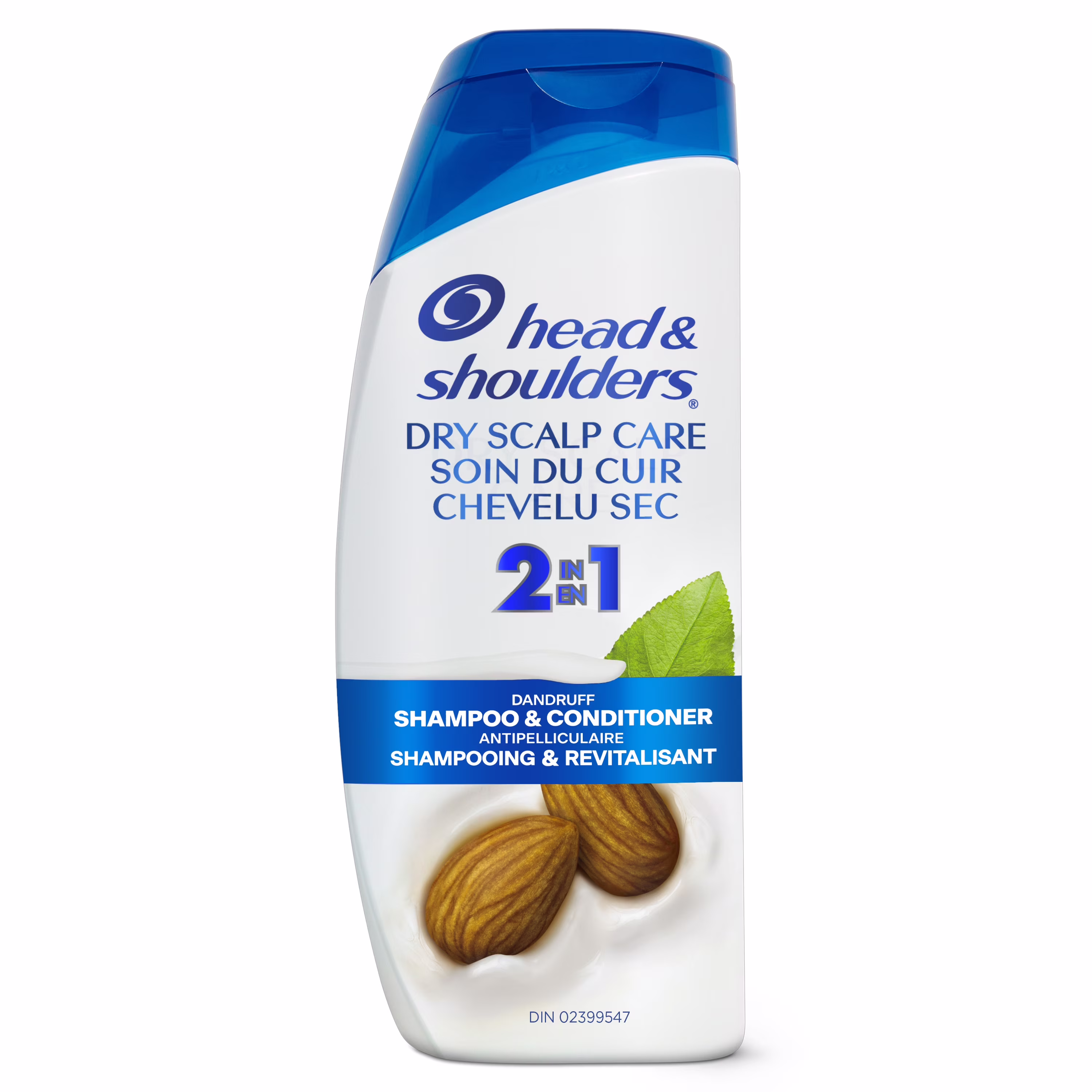 Head & shoulders cuir chevelu sec 2-in-1 shampooing antipelliculaire + revitalisant