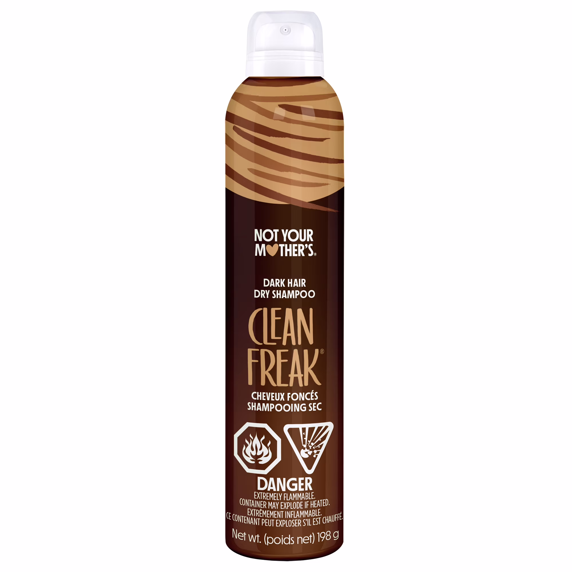Clean freak shampoing sec pour cheveux foncés