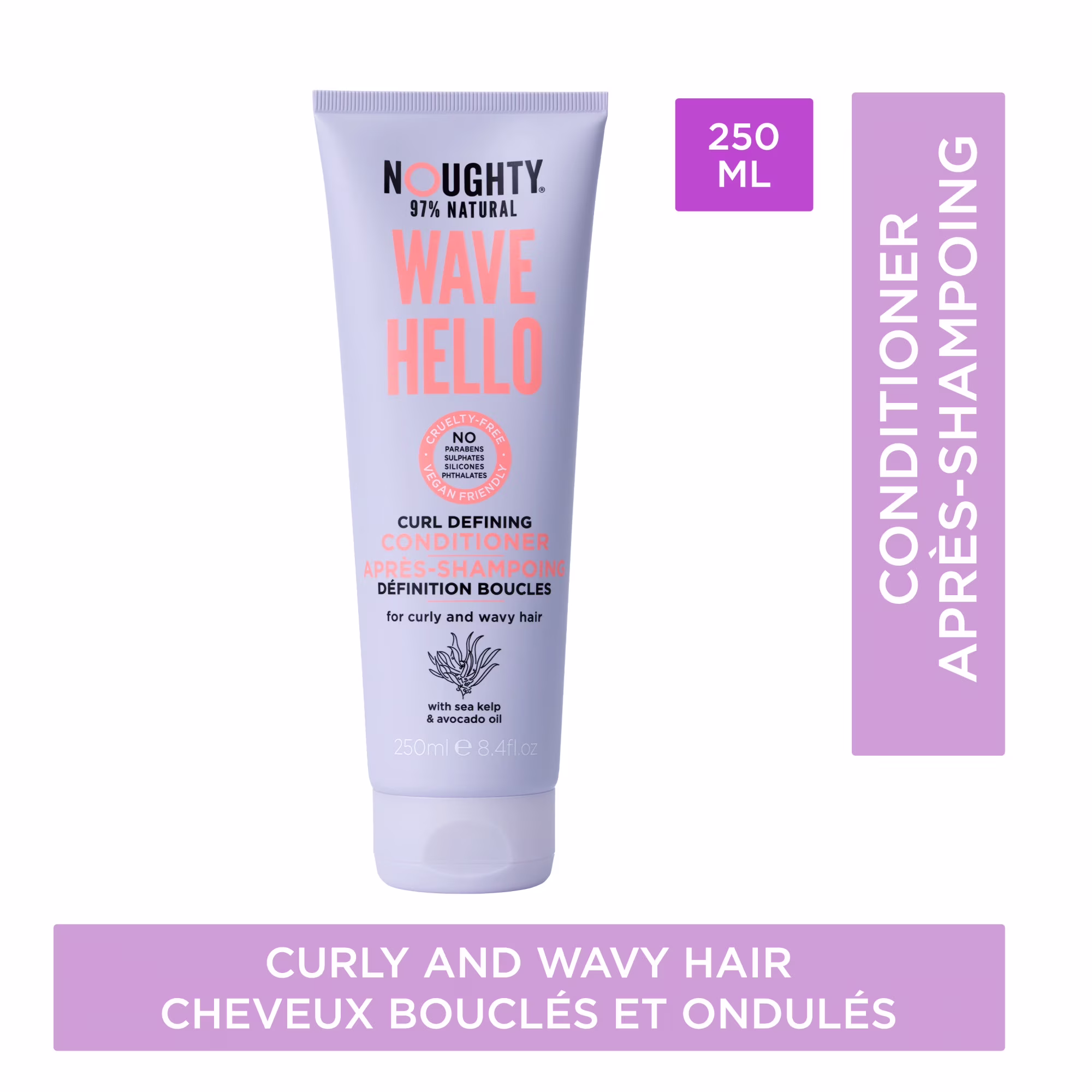 Noughty - wave hello revitalisant définition des boucles