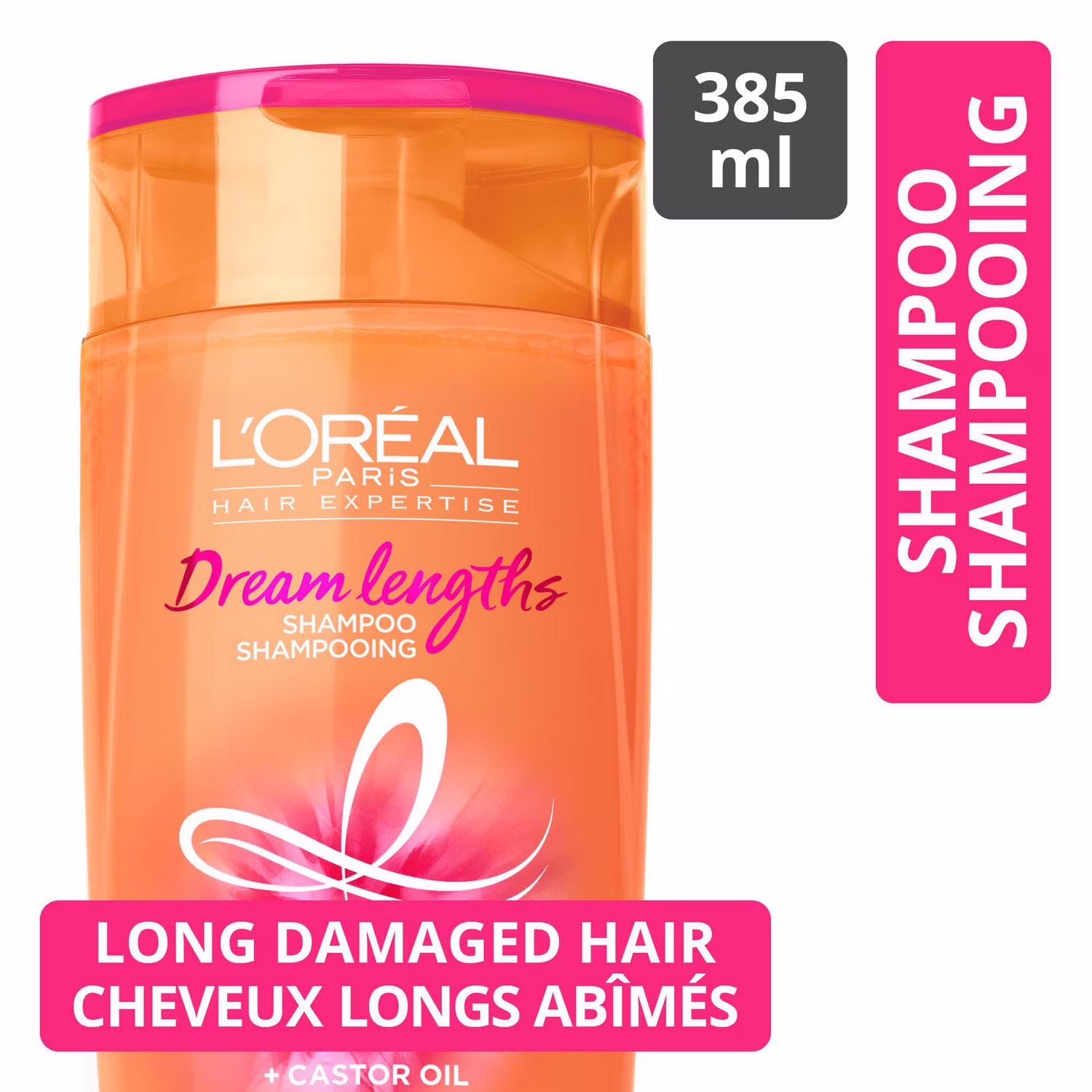 Shampooing réparateur pour cheveux longs abîmés