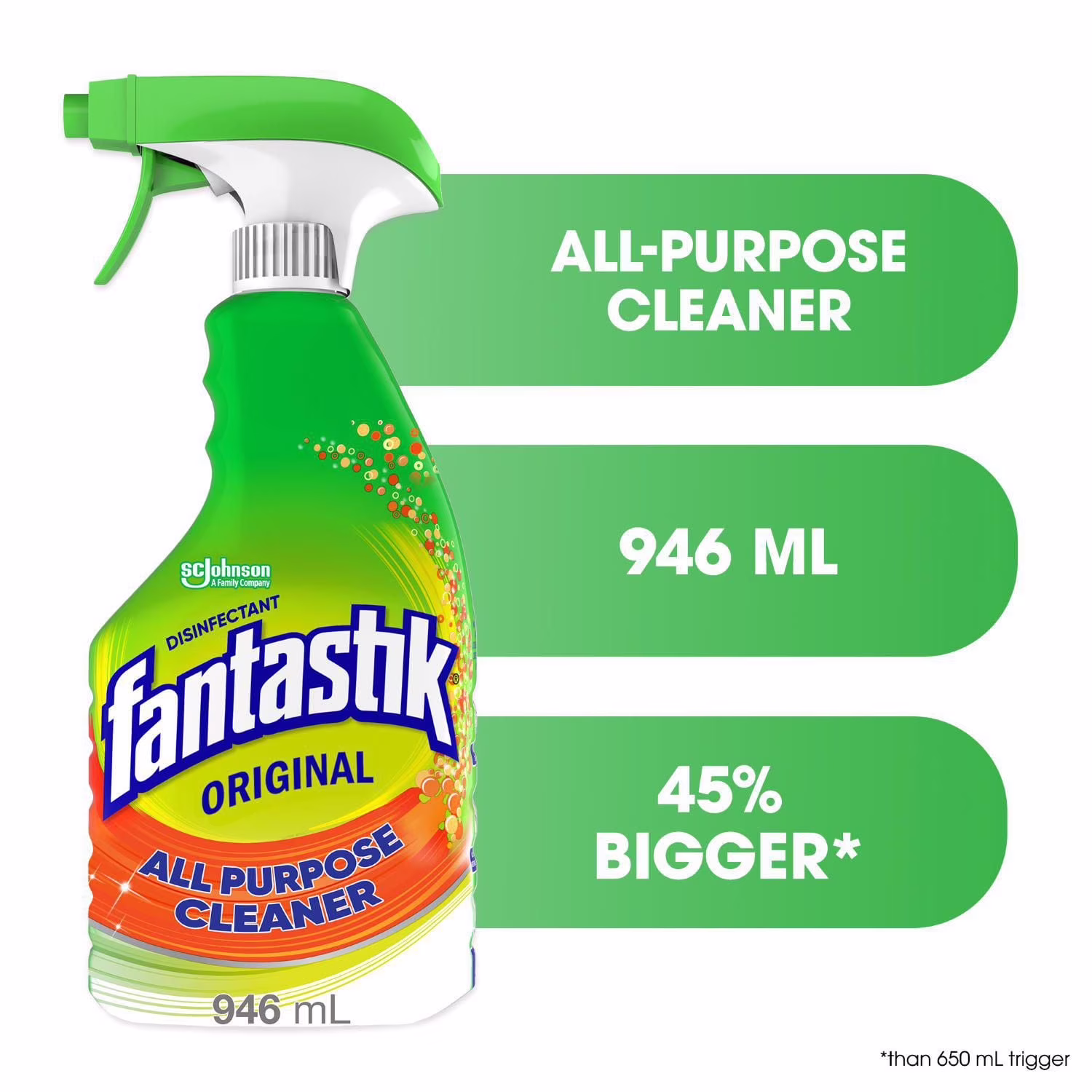 Fantastik nettoyant tout usage désinfectant original.