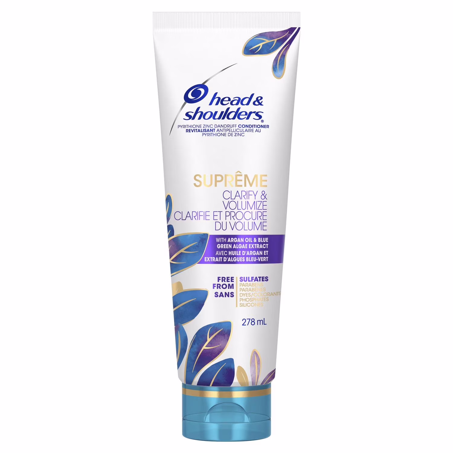 Head & shoulders suprême clarifie & procure du volume revitalisant pour les cheveux & le cuir chevelu