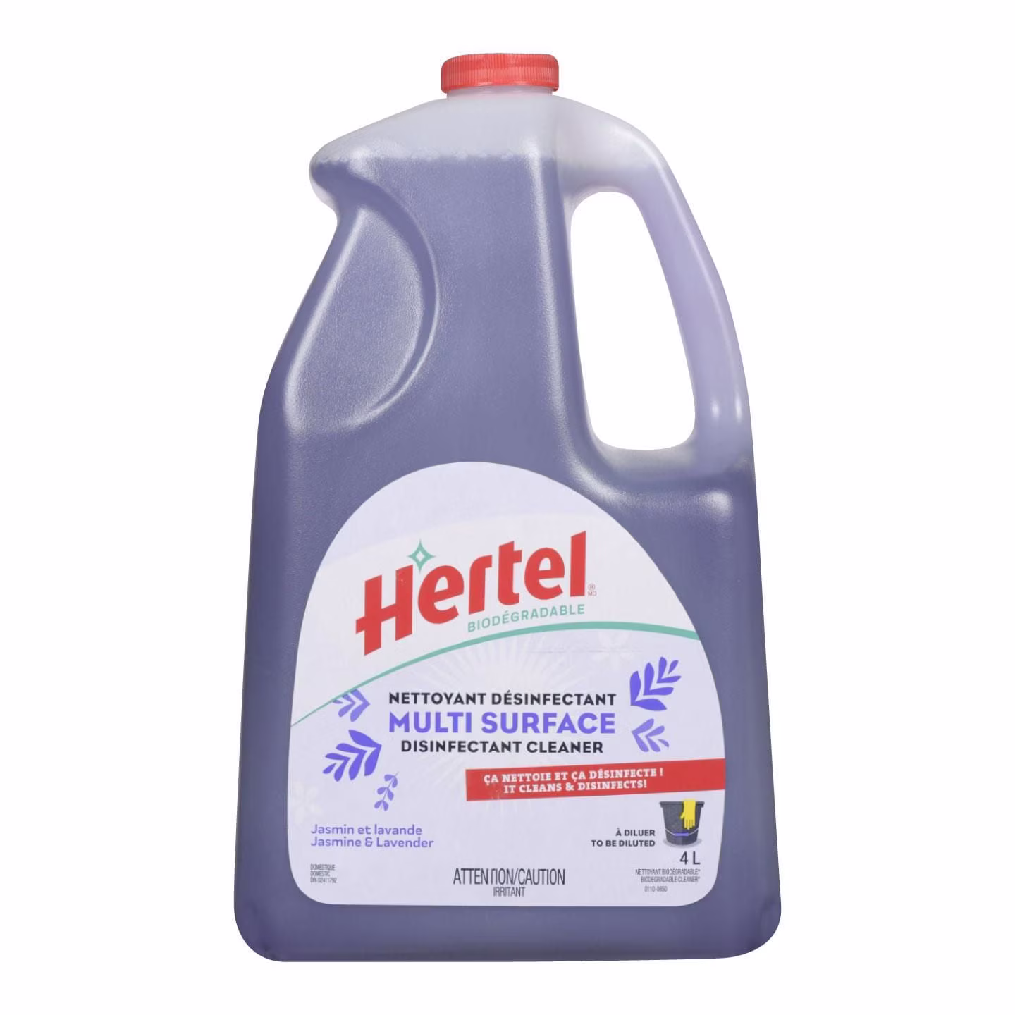 Multi Surface Fraîcheur Lavande Biodégradable Nettoyant Désinfectant