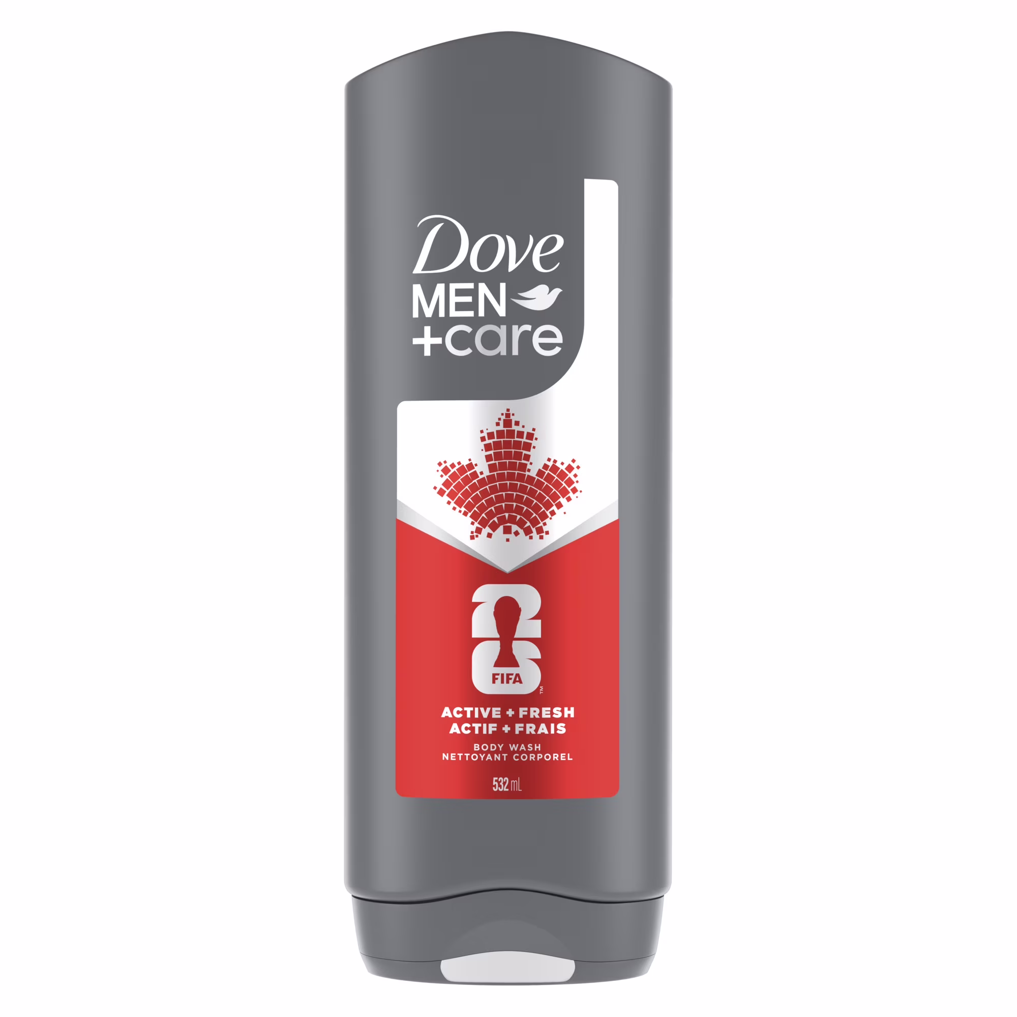 Gel Douche Cheveux, Visage et Corps Active + Fresh