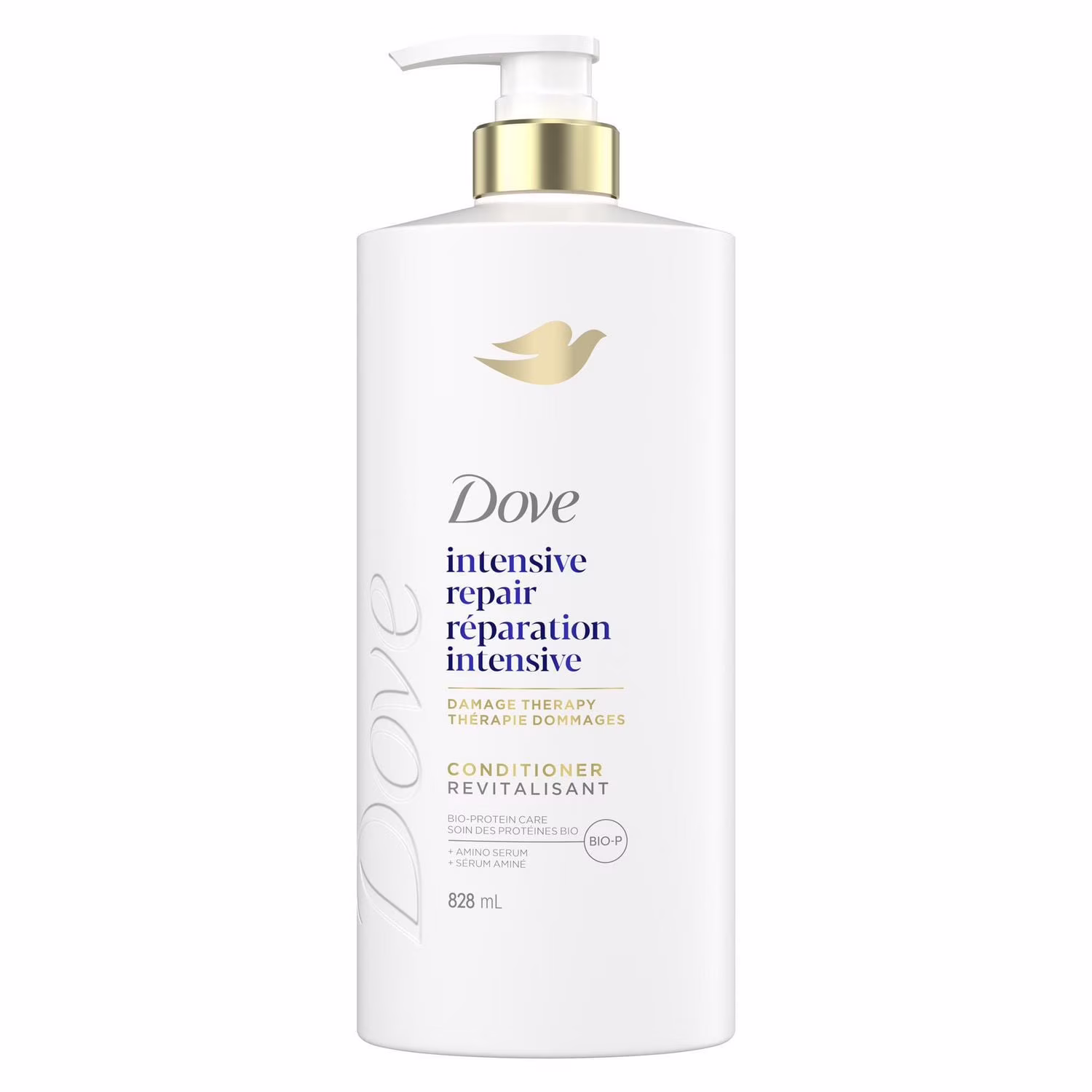 Dove revitalisant réparation intensive soin des protéines bio + sérum aminé.