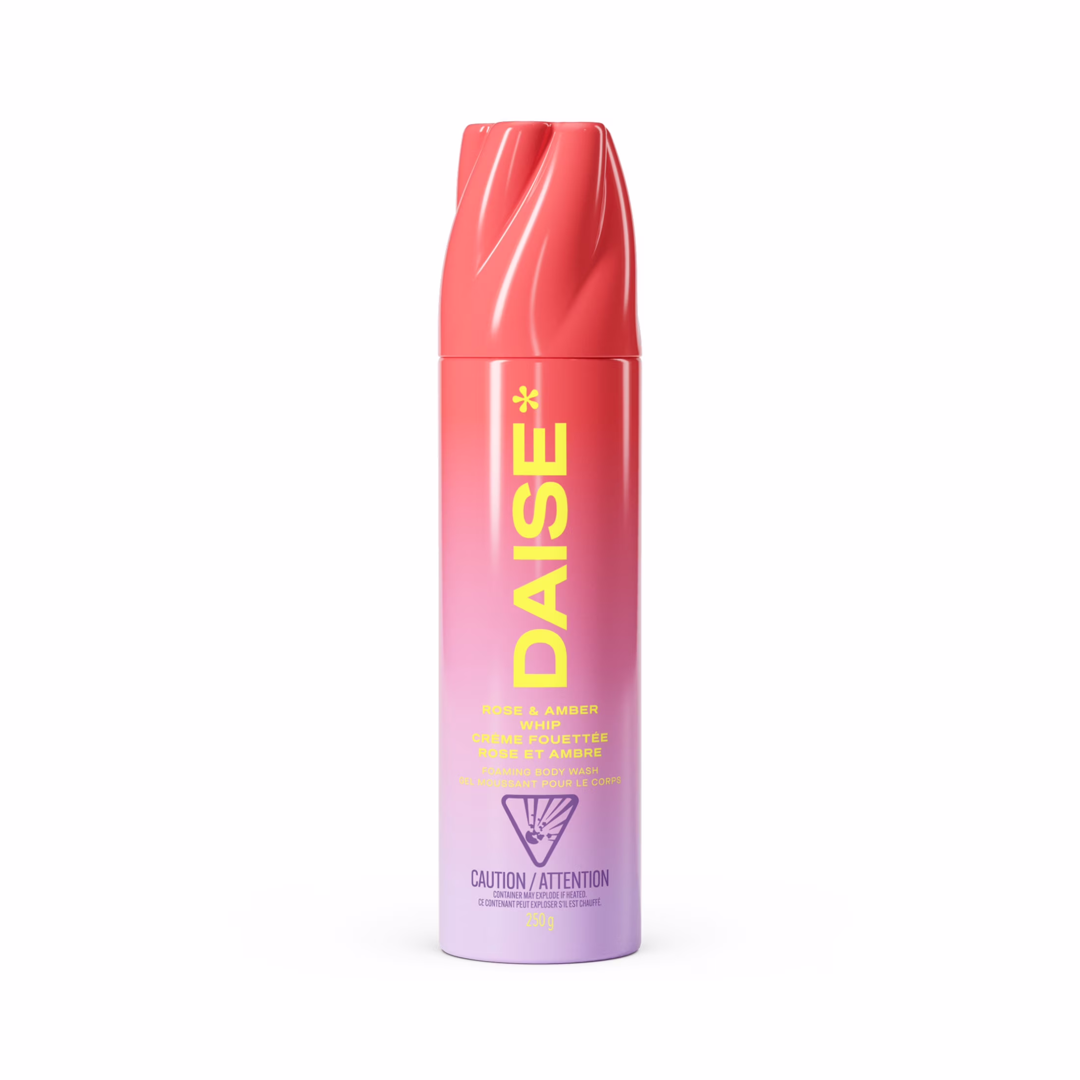 Gel douche moussant daise rose & amber whip 8.8 oz