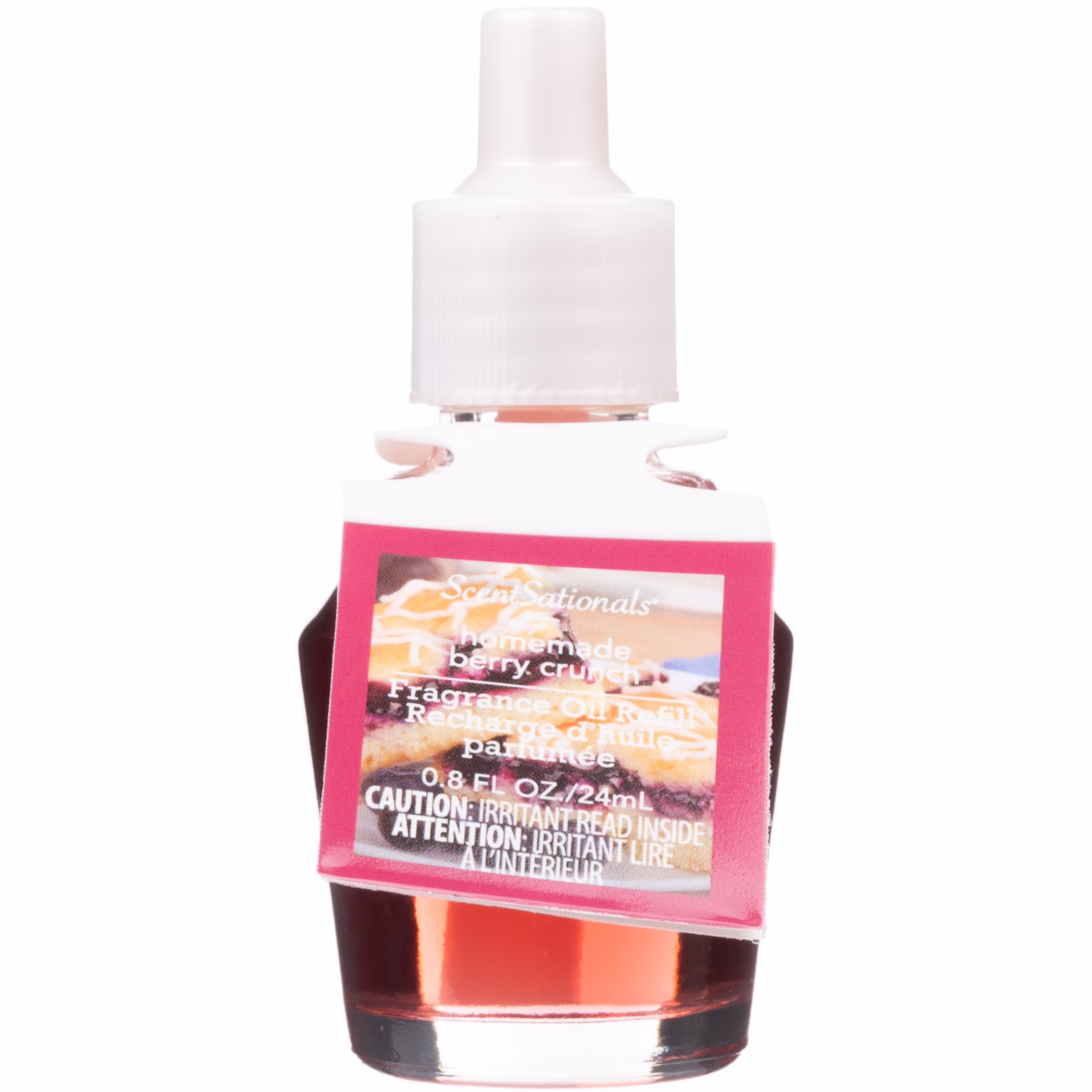 Huile scent charm scentsationals - homemade berry crunch 0.8 fl oz.  recharge