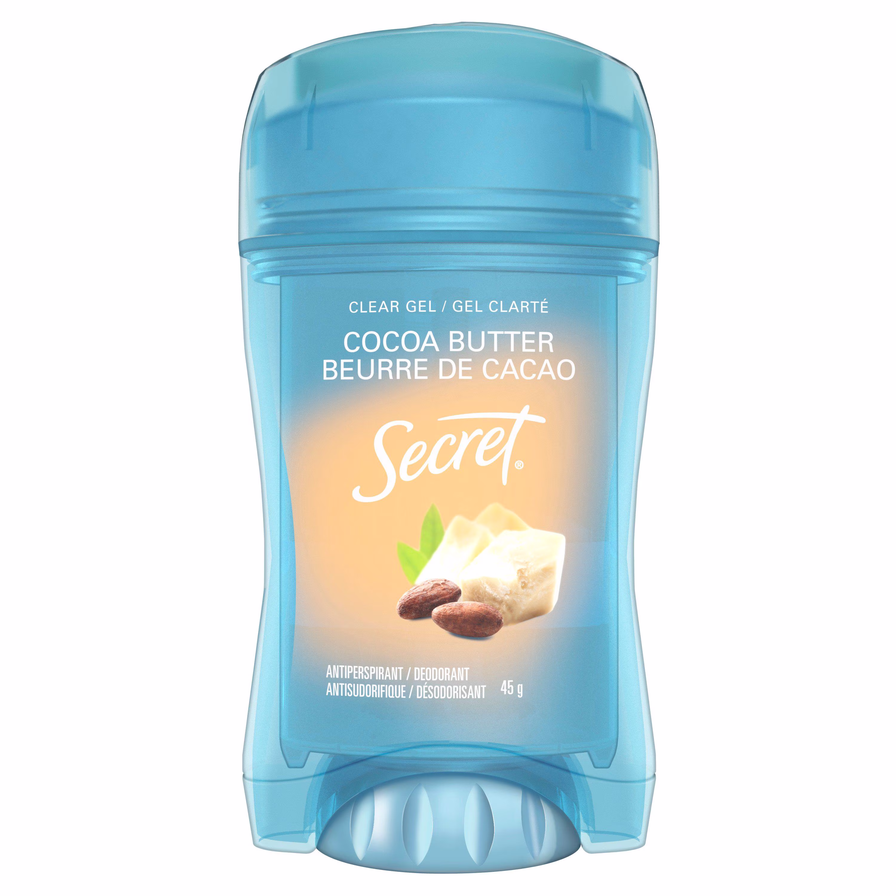 Déodorant en gel au parfum de beurre de cacao