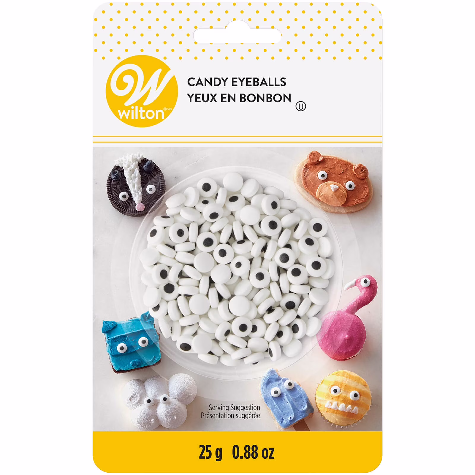 Wilton boules de bonbons wilton 38"  wilton mini yeux en