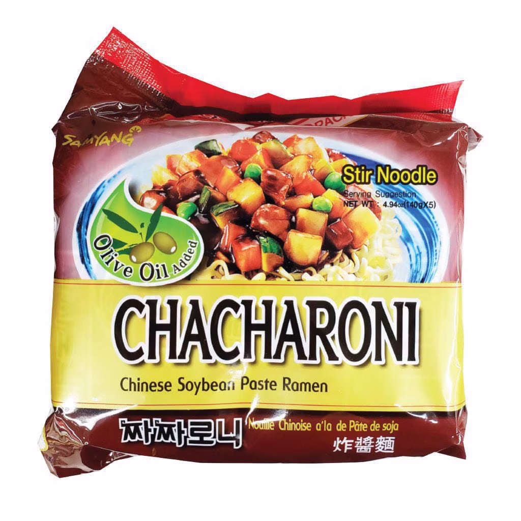 Samyang chacharoni ramen nouilles sautées à la pâte de soja chinoise