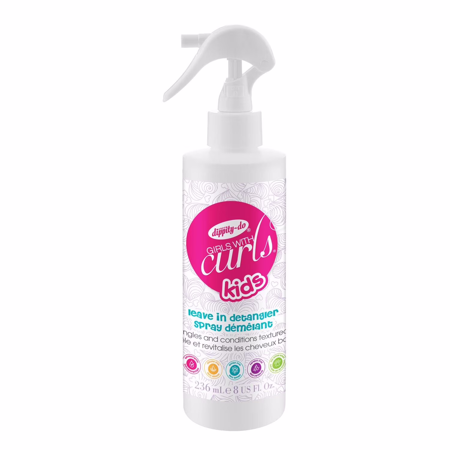 Girls with curls kids spray démêlant sans rinçage spray démêlant