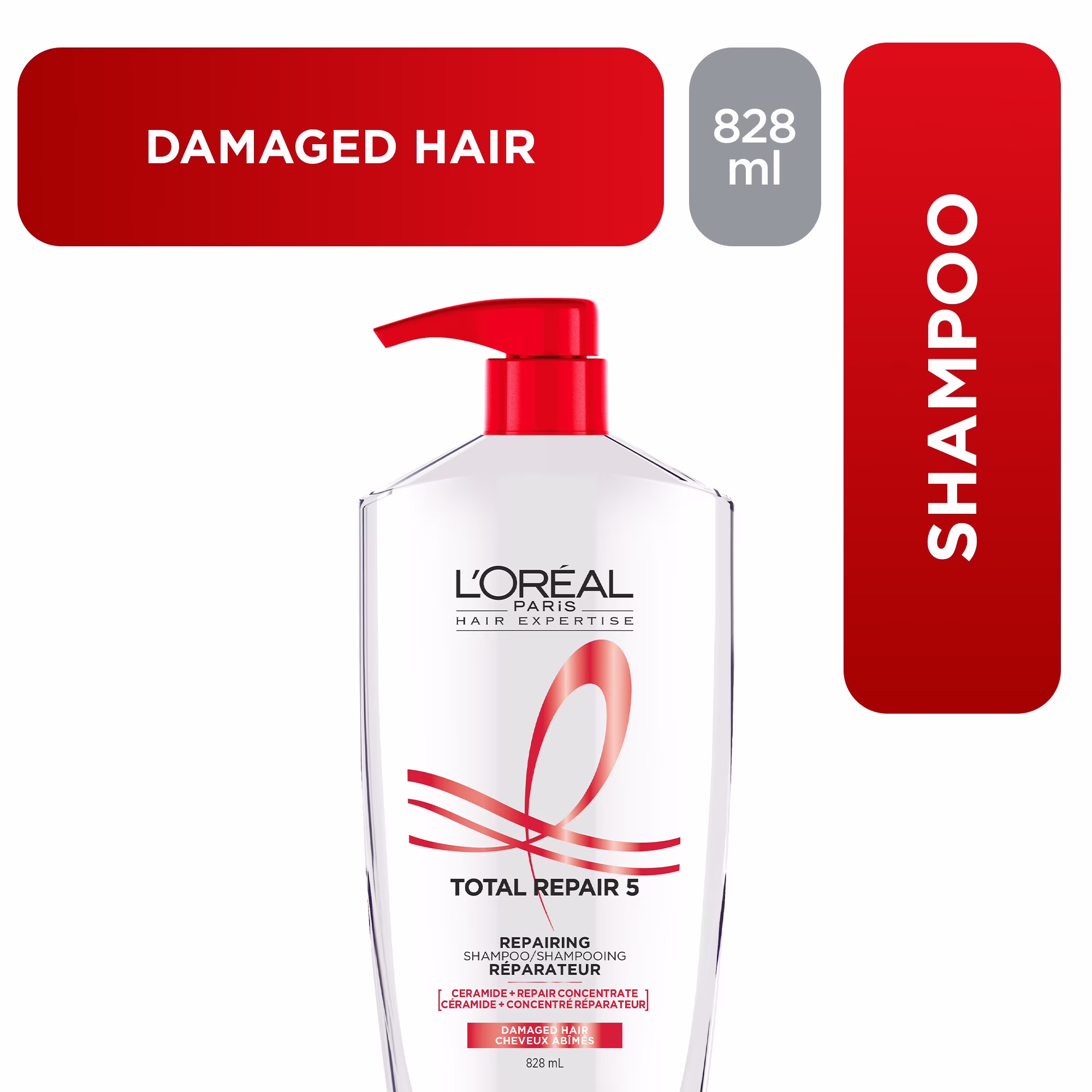 L'oreal paris hair expertise total repair 5 shampooing
