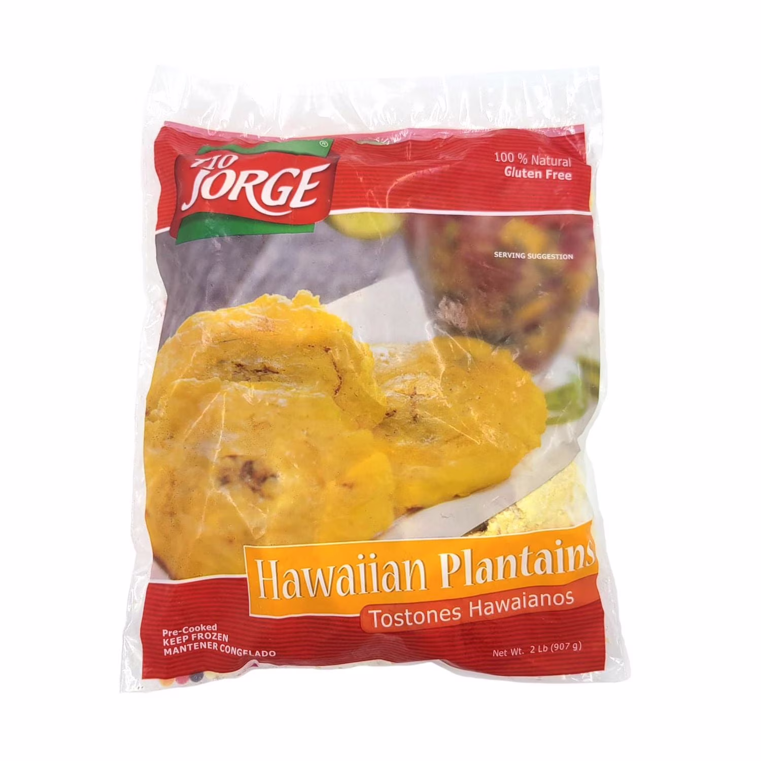 Plantains tostones hawaien congelé ivres