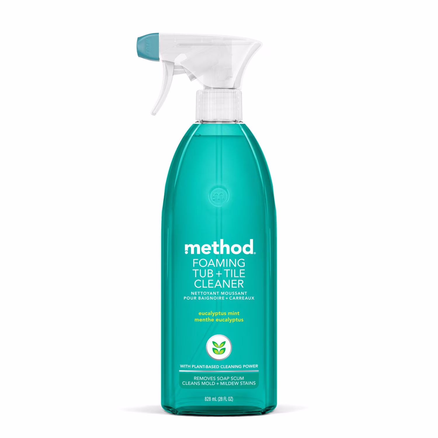 Method. nettoyant moussant pour salle de bain. eucalyptus+menthe.