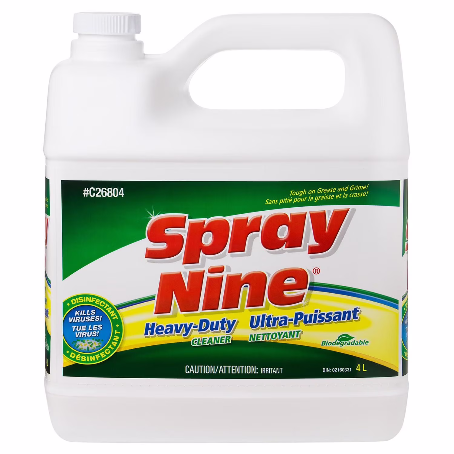 Nettoyant désinfectant ultra-puissant spray nine