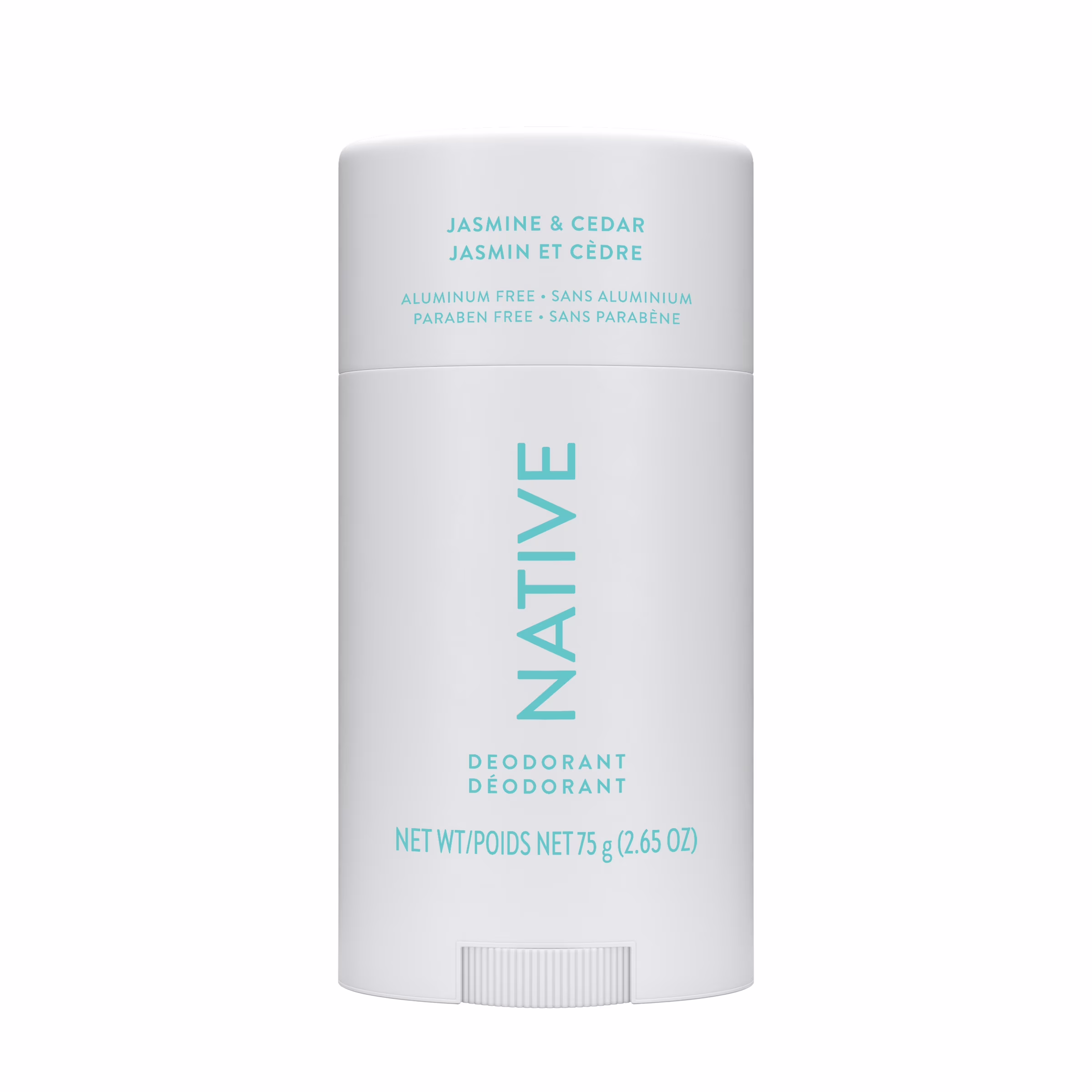 Native  désodorisant sans aluminium. jasmin et cèdre