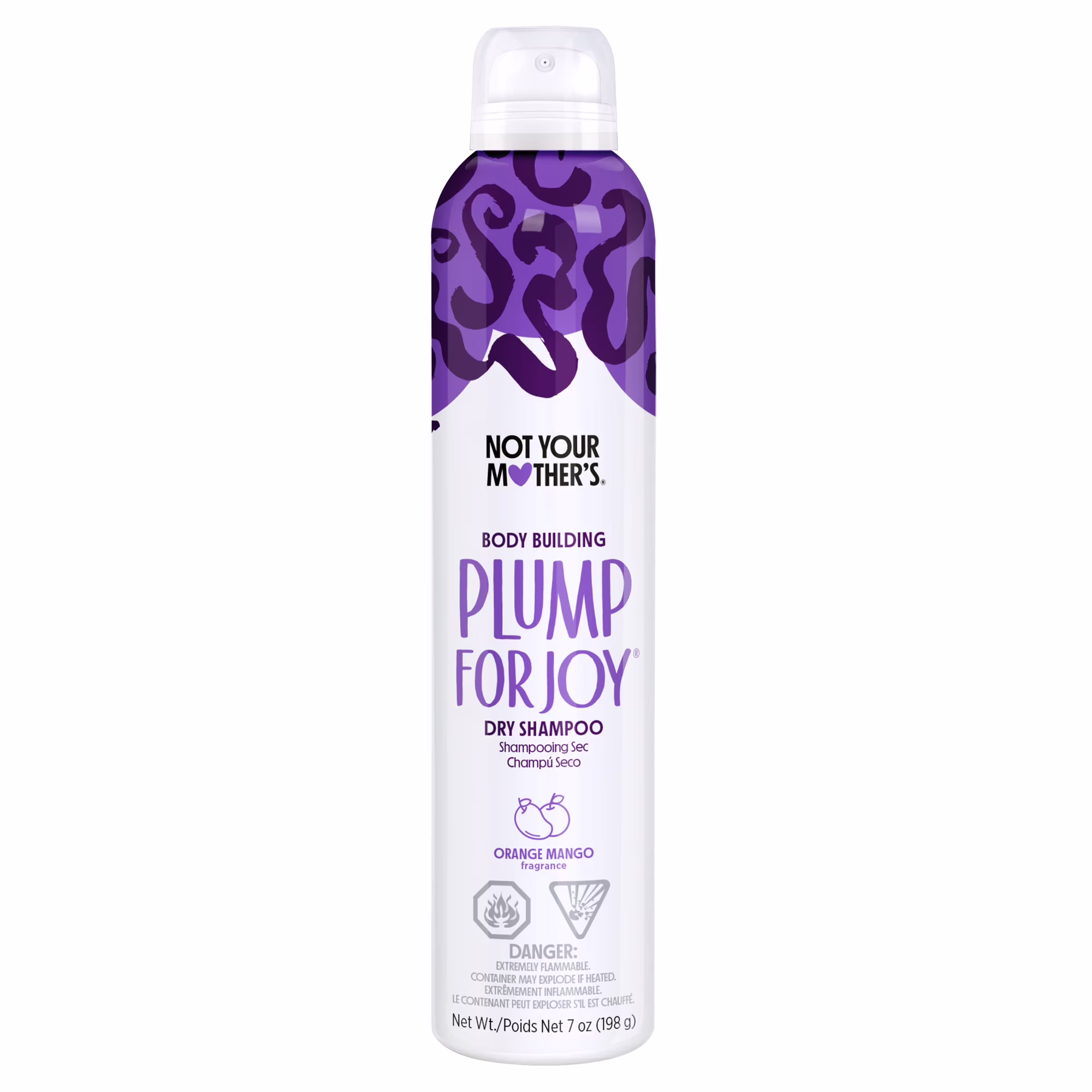 Shampooing sec plump for joy