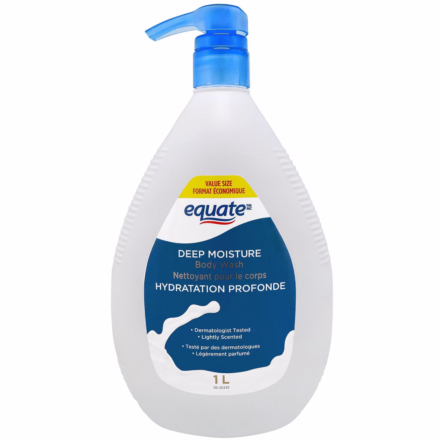 Gel douche hydratant en profondeur equate.