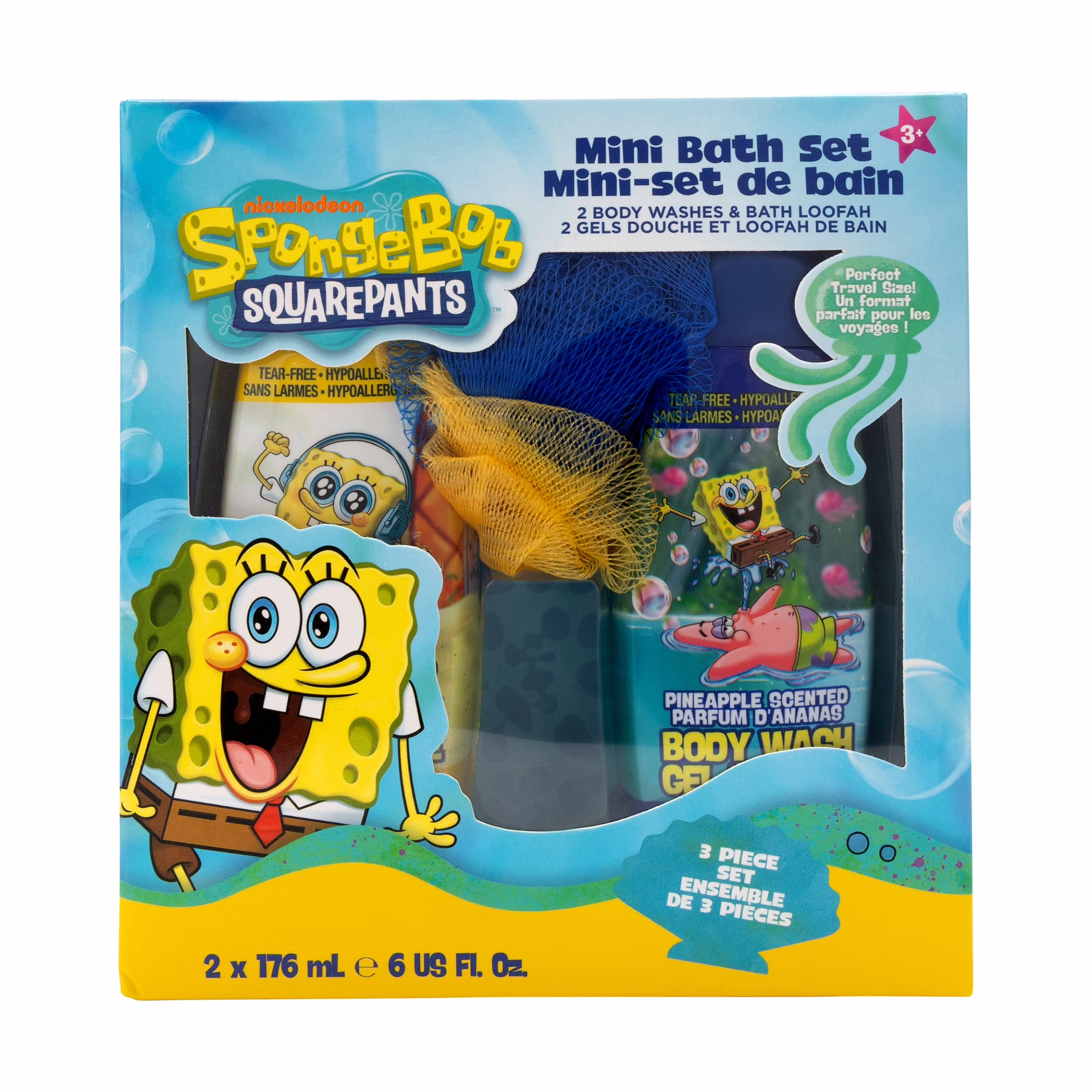Set de els douche et loofah bob l'éponge set de els douche et loofah bob l'éponge