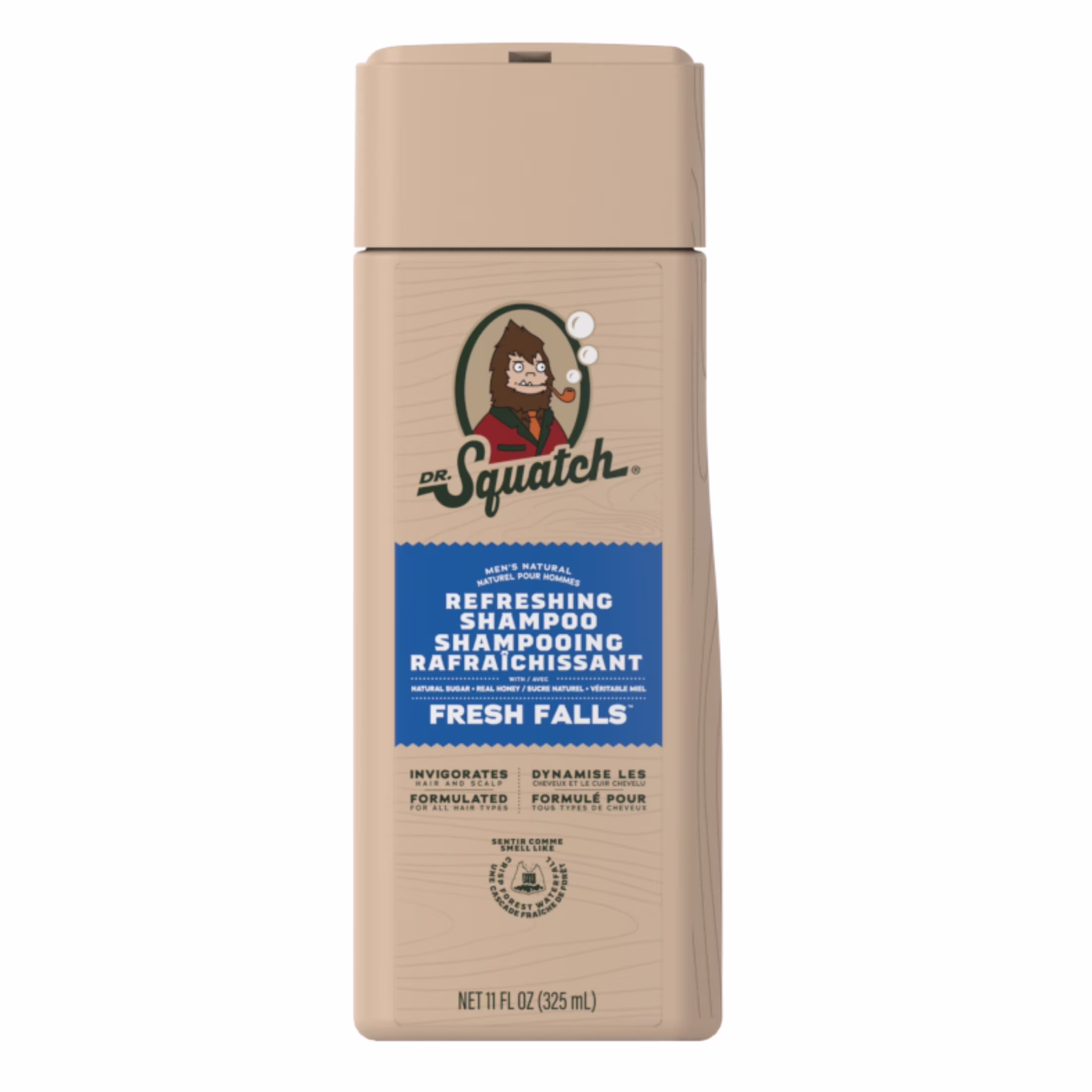 Shampooing hydratant fresh falls du dr. squatch. shampooing naturel pour hommes. .
