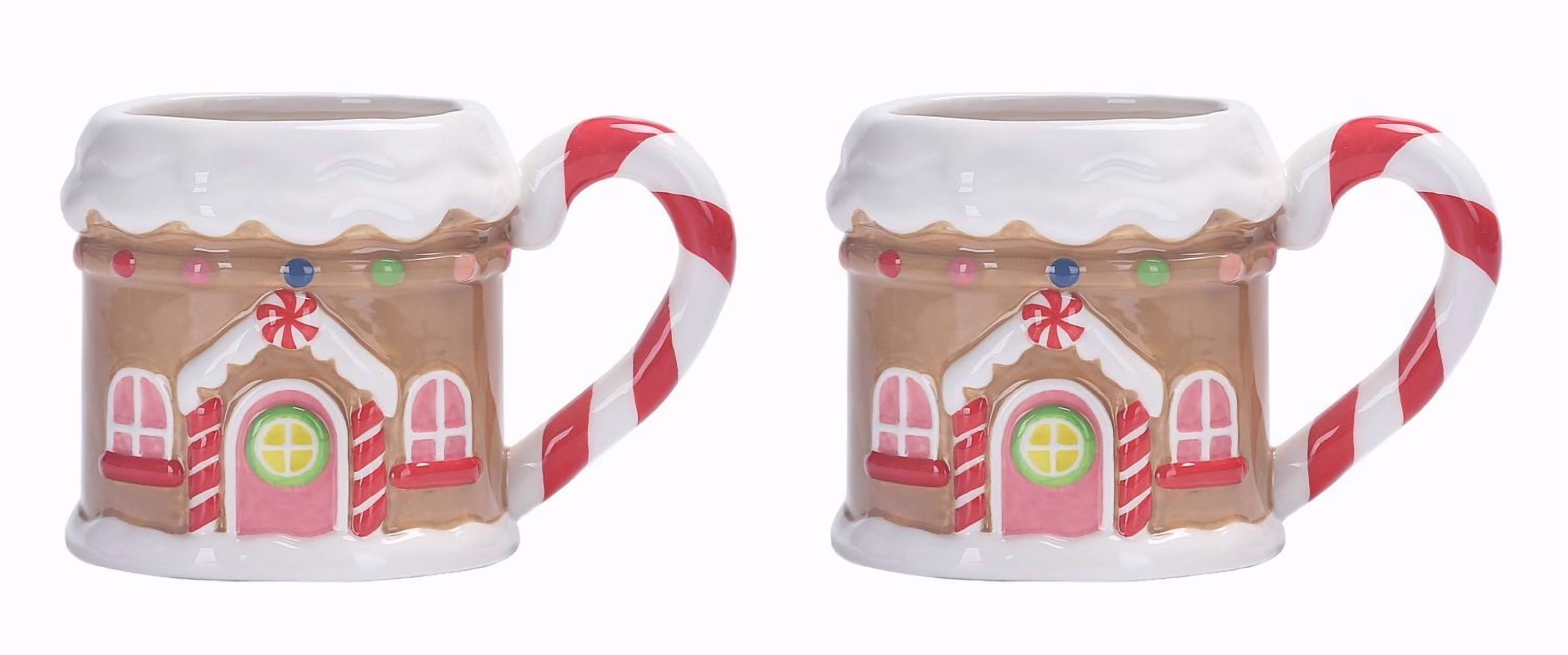 Holiday time tasse. ensemble de 2