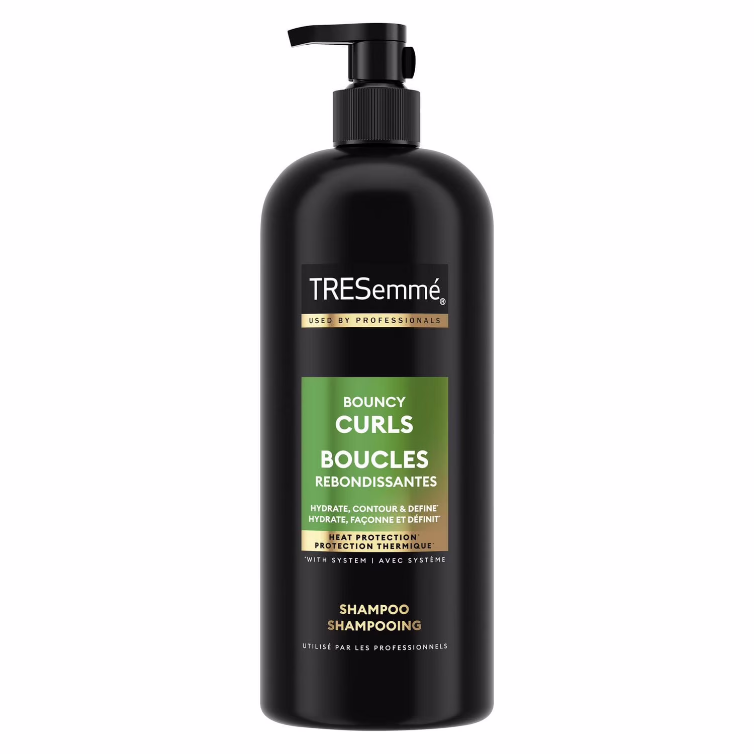 Tresemmé shampooing boucles rebondissantes hydrate. façonne et définit.