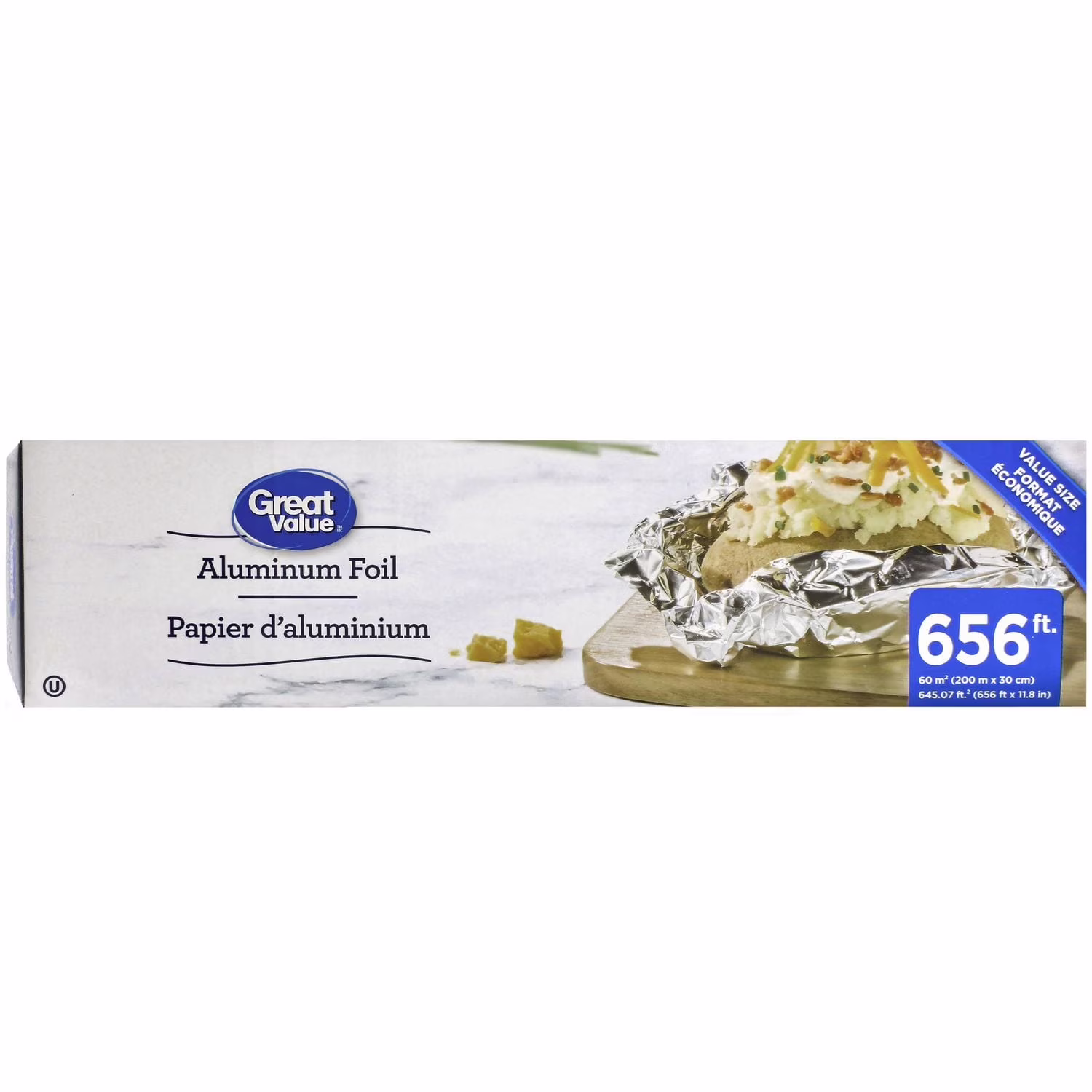 Papier daluminium great value