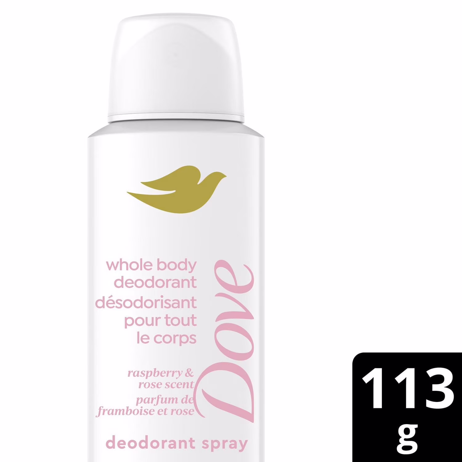 Deodorant du corps framboise et rose